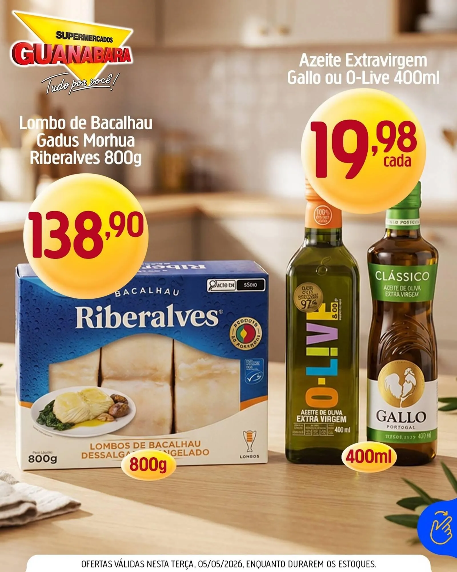 Encarte de Encarte Supermercados Guanabara 5 de maio até 5 de maio 2026 - Pagina 1