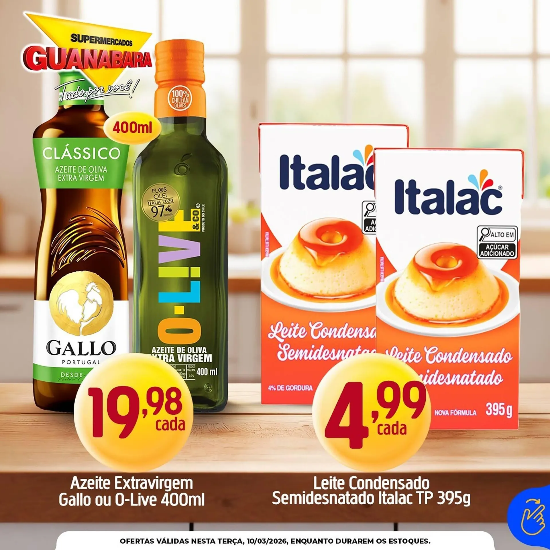 Encarte de Encarte Supermercados Guanabara 10 de março até 10 de março 2026 - Pagina 1