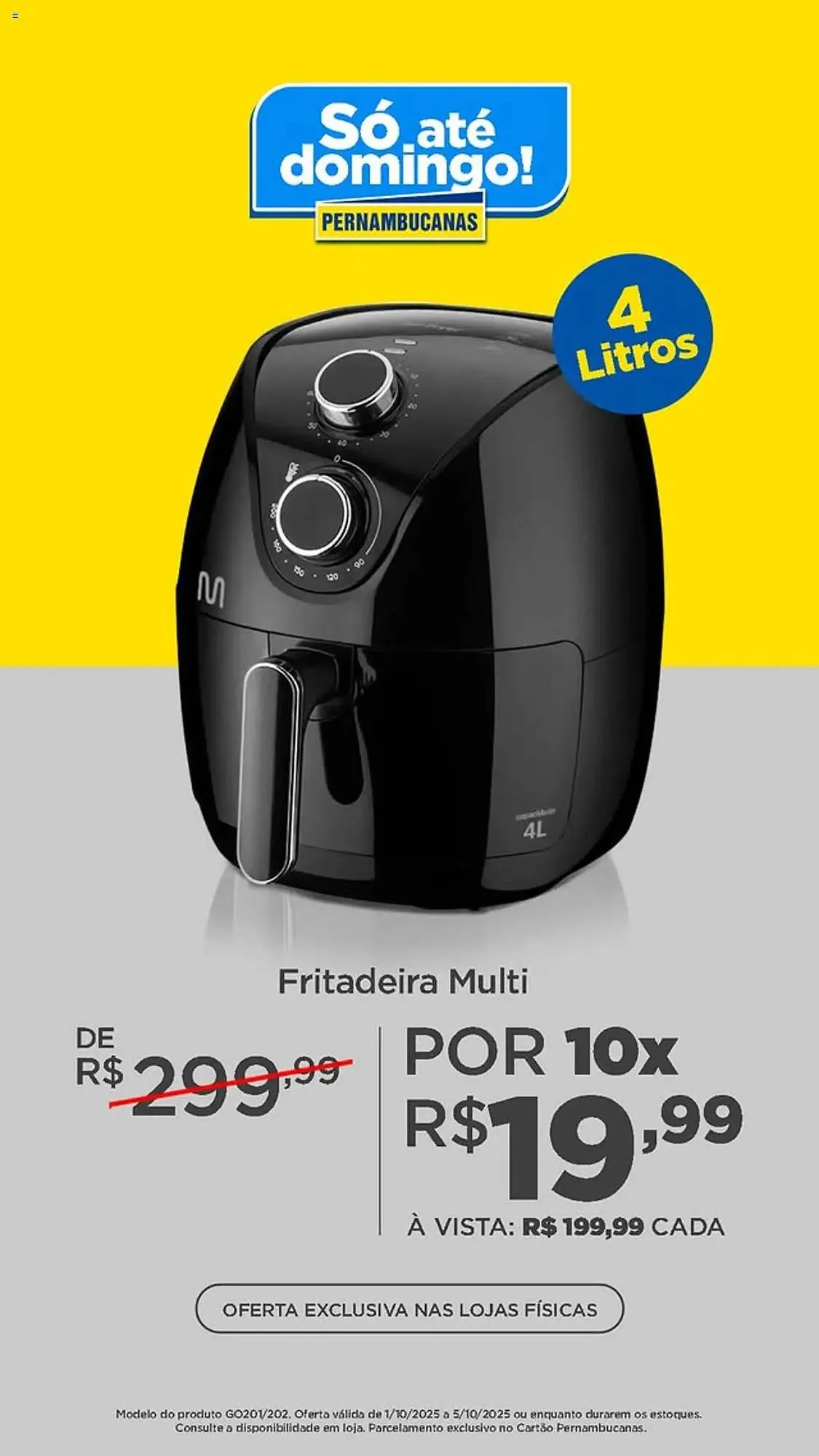 Encarte de Catálogo Pernambucanas 2 de outubro até 6 de outubro 2025 - Pagina 1