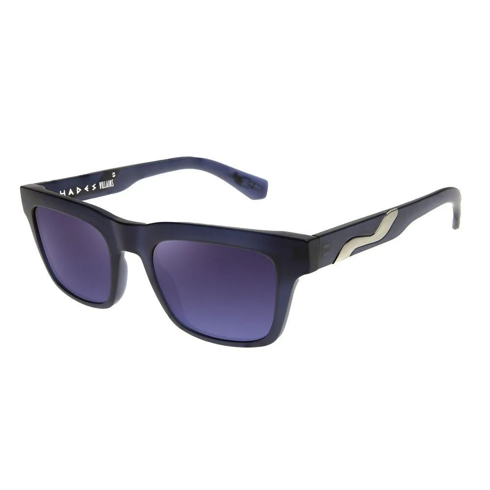 Óculos de Sol Masculino Vilões Disney Hades Azul - OC.CL.4144.0808 M