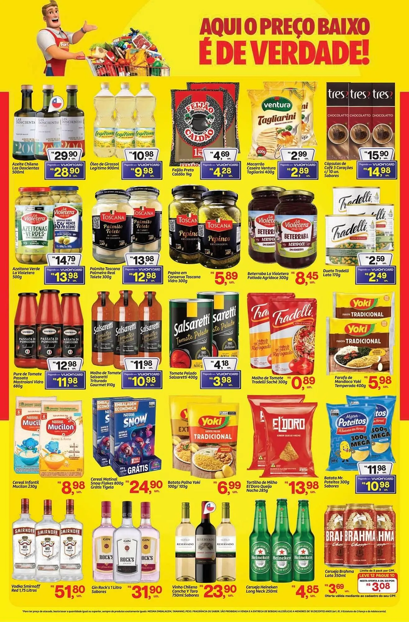 Encarte de Tabloide Fort Atacadista 13 de abril até 17 de abril 2026 - Pagina 2