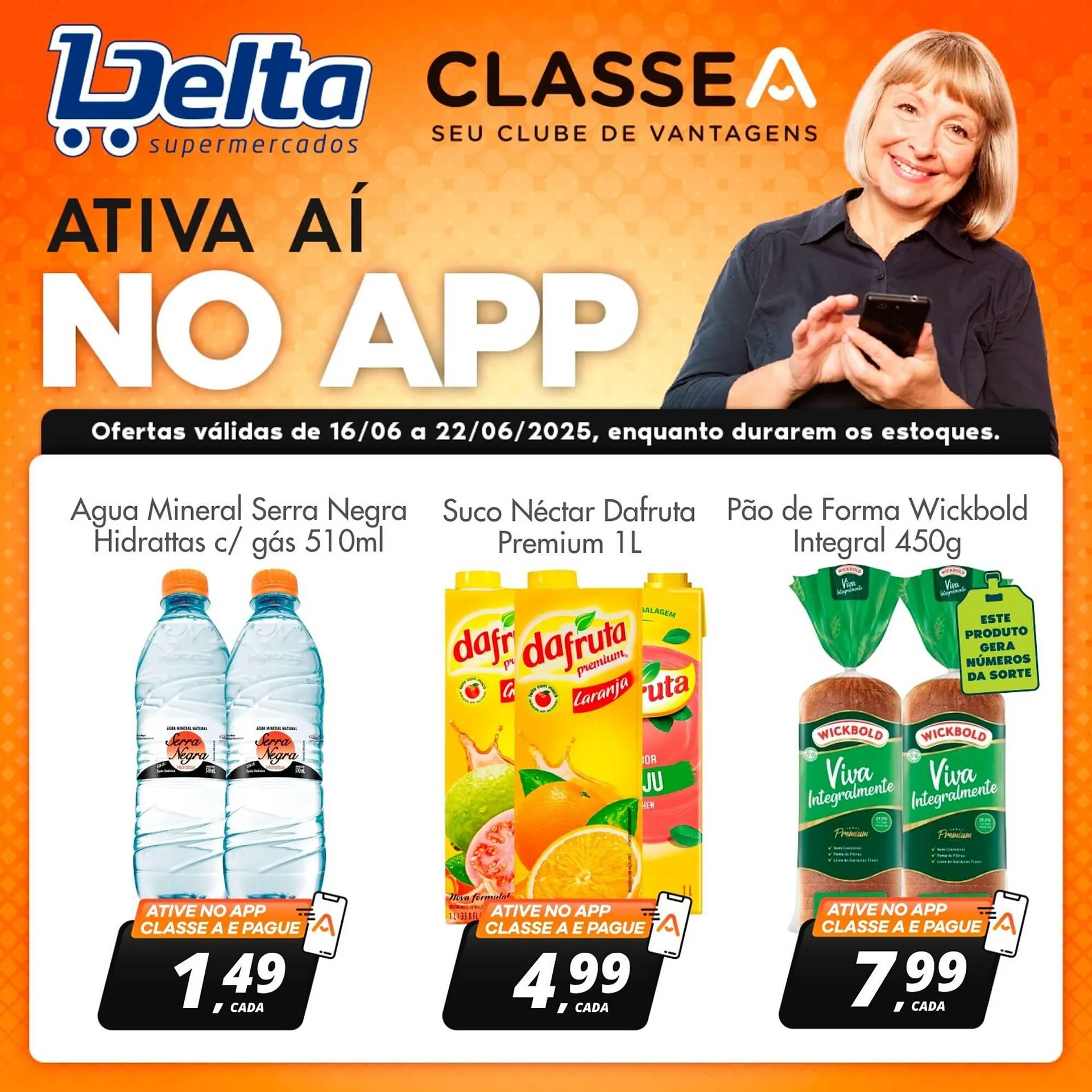 Encarte de Catálogo Delta Supermercados 17 de junho até 22 de junho 2025 - Pagina 4