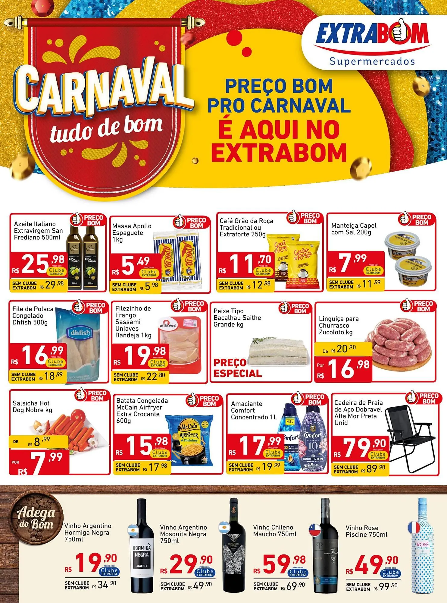 Encarte de Catálogo Extrabom Supermercados 11 de fevereiro até 25 de fevereiro 2026 - Pagina 1