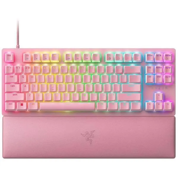 Teclado USB Huntsman v2, Quartz rosa , RZ03039421, Razer - CX 1 UN