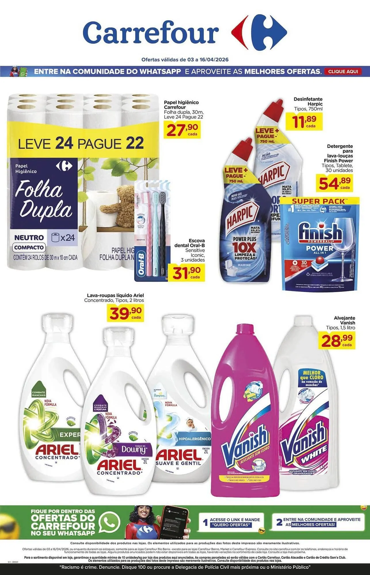 Encarte de Folheto Carrefour 3 de abril até 16 de abril 2026 - Pagina 3