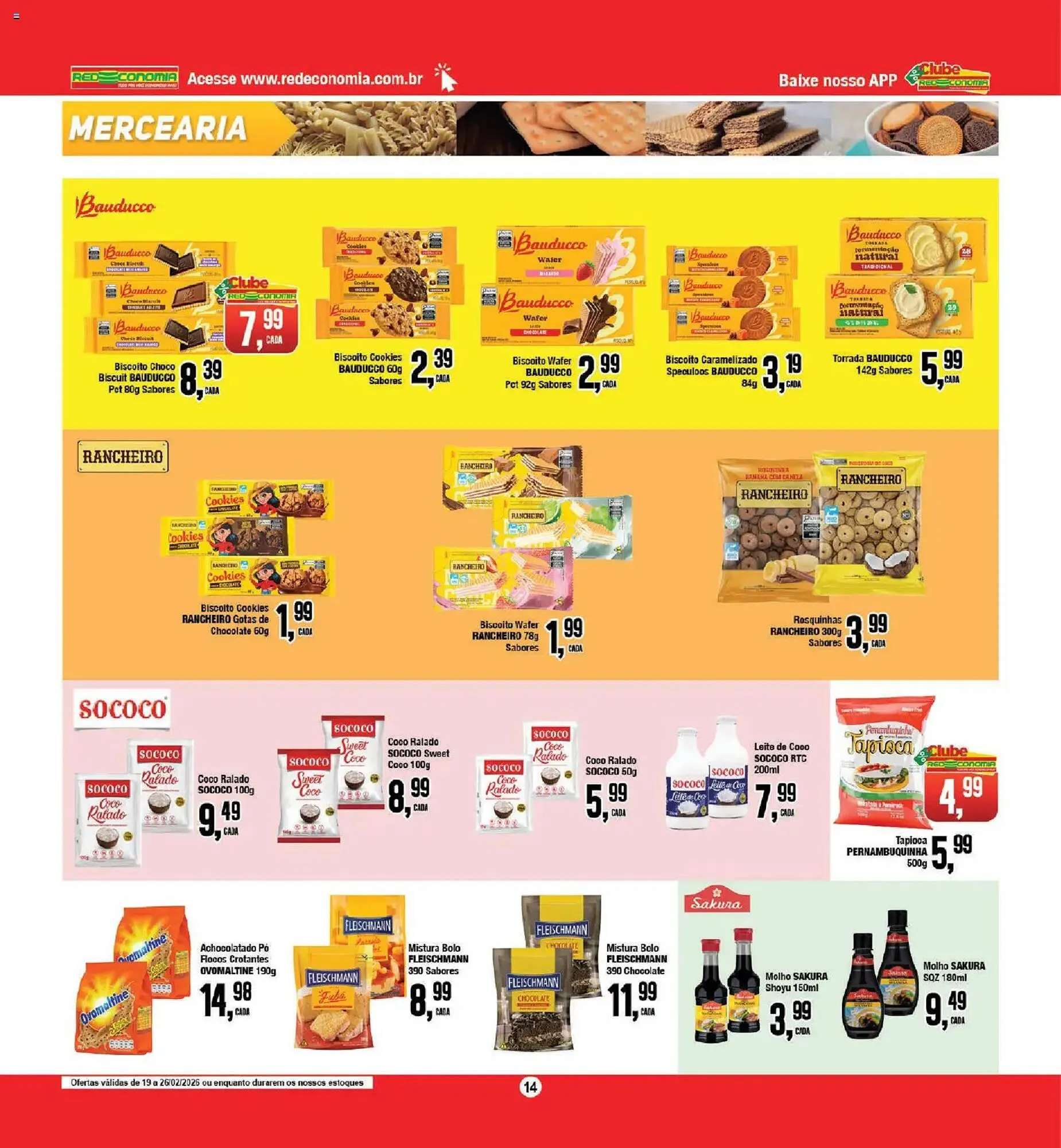 Encarte de Encarte Redeconomia 19 de fevereiro até 26 de fevereiro 2026 - Pagina 14