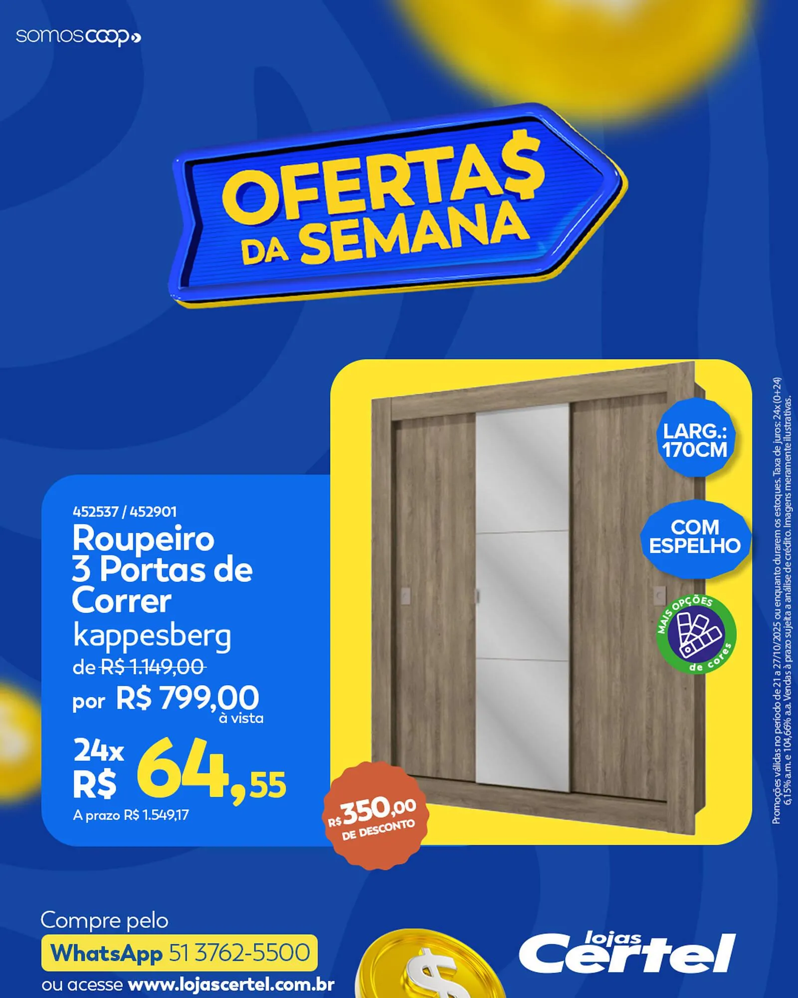 Encarte de Folheto Lojas Certel 21 de outubro até 25 de outubro 2025 - Pagina 4