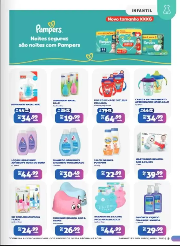 Encarte de Encarte Abril 2025 1 de abril até 30 de abril 2025 - Pagina 9