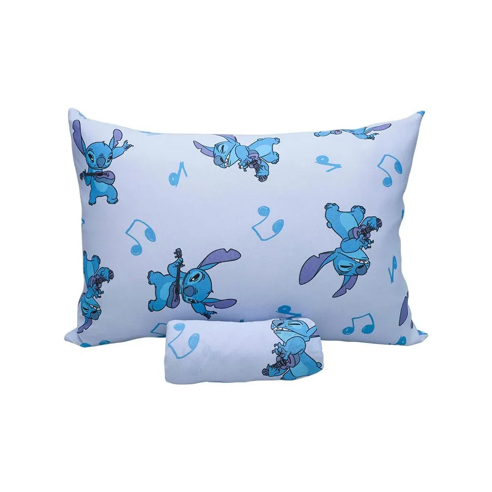 Jogo de Cama Solteiro Estampa Disney Stitch Song 30cm 2 Peças 0310505SG - Portallar