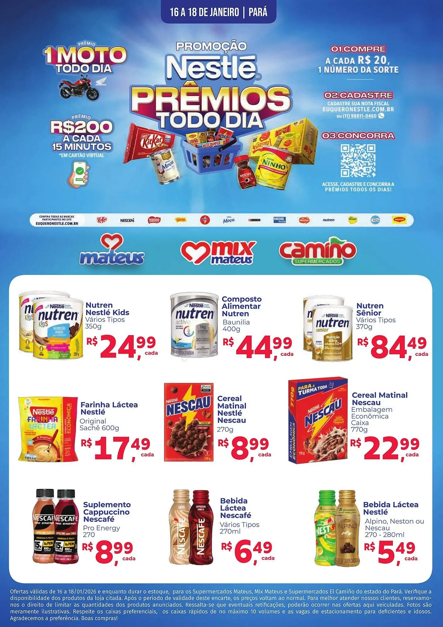 Encarte de Catálogo Camiño supermercados 17 de janeiro até 18 de janeiro 2026 - Pagina 1