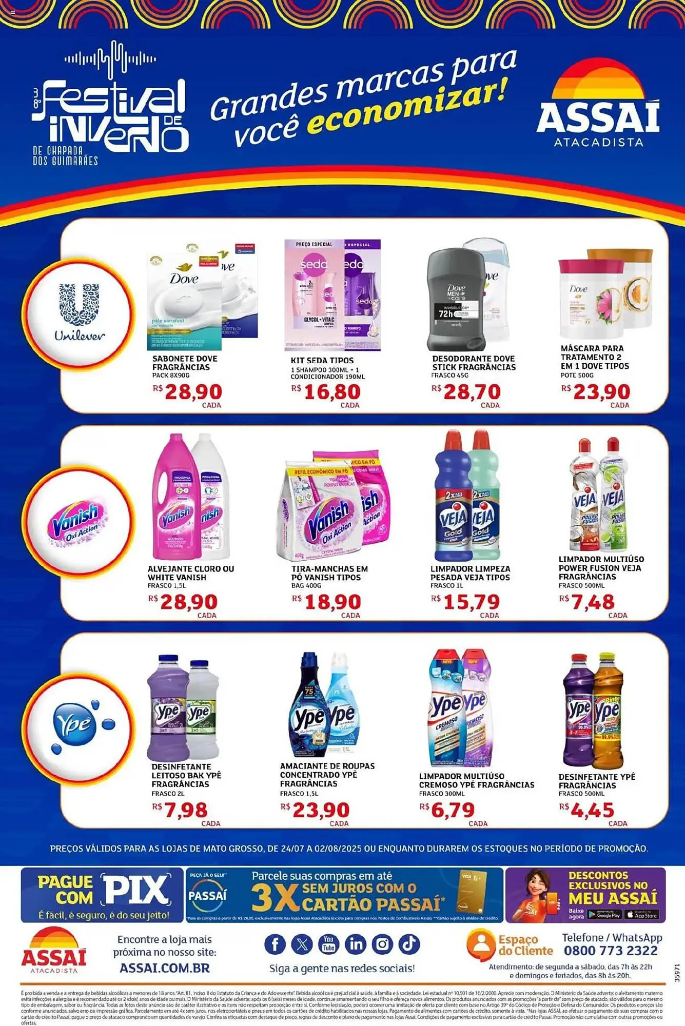 Encarte de Catálogo Assaí Atacadista 24 de julho até 2 de agosto 2025 - Pagina 2