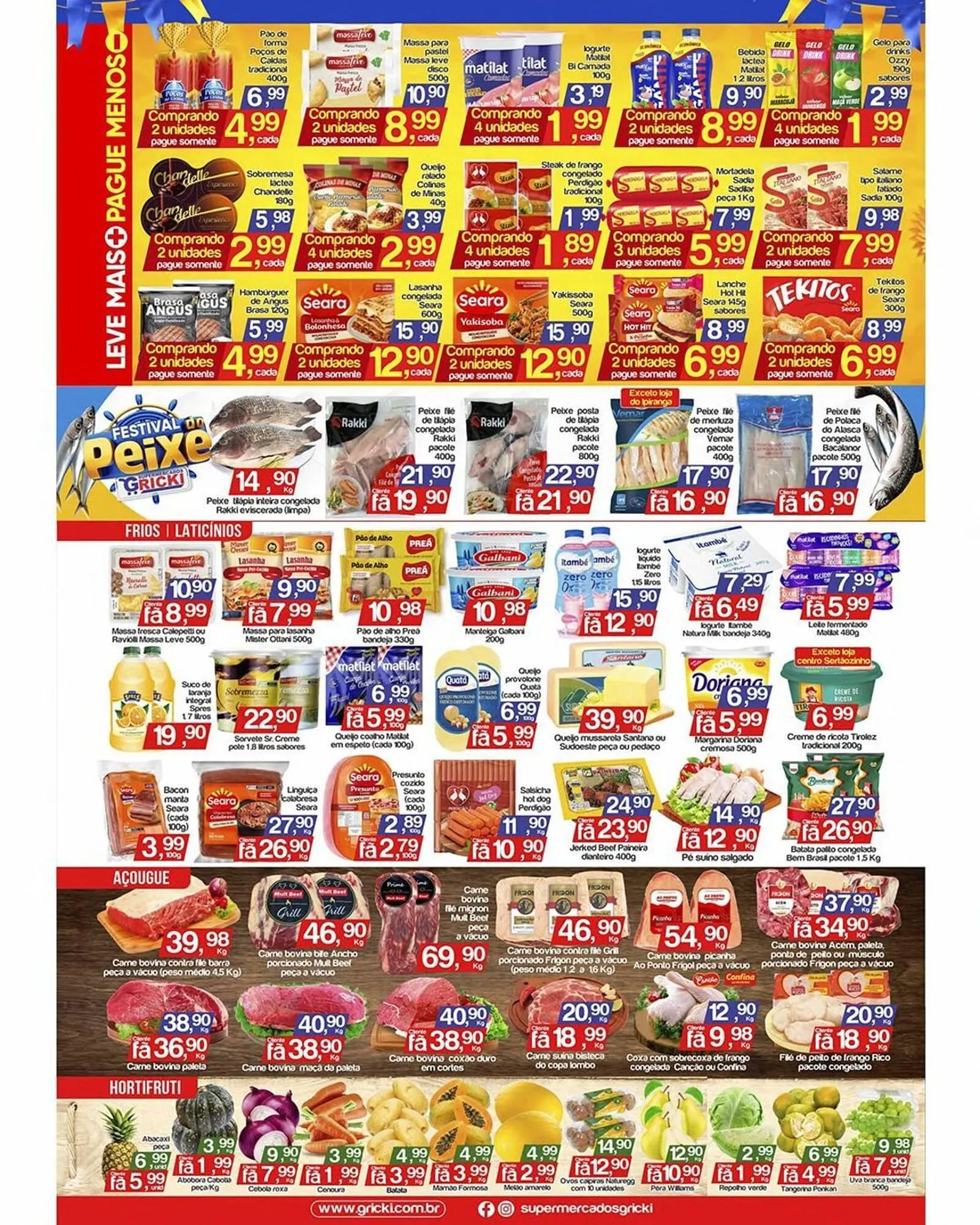Encarte de Catálogo Supermercados Gricki 19 de junho até 22 de junho 2025 - Pagina 4