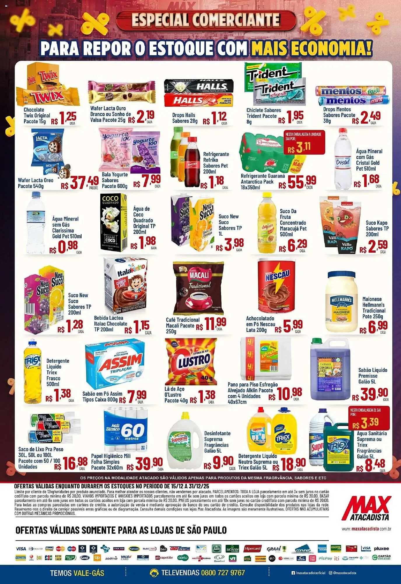 Encarte de Encarte Max Atacadista 15 de dezembro até 31 de dezembro 2025 - Pagina 4