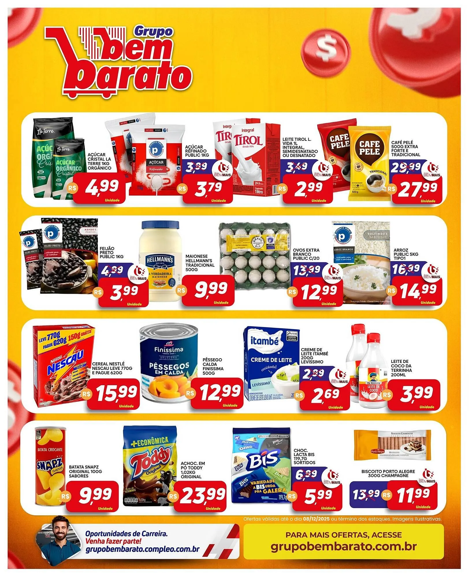 Encarte de Catálogo Supermercado Bem Barato 2 de dezembro até 8 de dezembro 2025 - Pagina 4