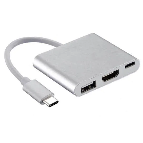 Adaptador HDMI para USB3.0 e USB-C Md9 BT 1 UN