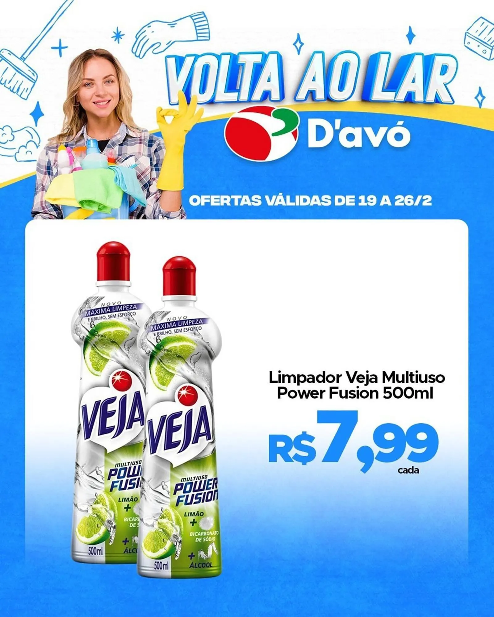Encarte de Catálogo D'avó Supermercado 19 de fevereiro até 26 de fevereiro 2026 - Pagina 5