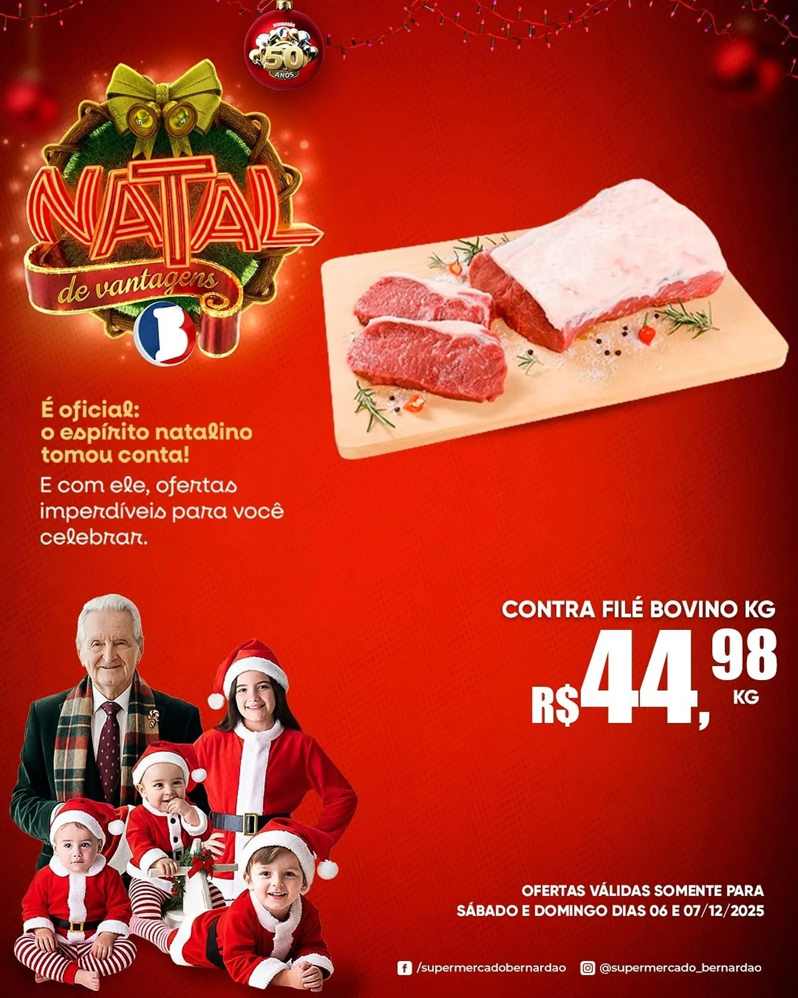Encarte de Catálogo Supermercado Bernardão 6 de dezembro até 7 de dezembro 2025 - Pagina 2