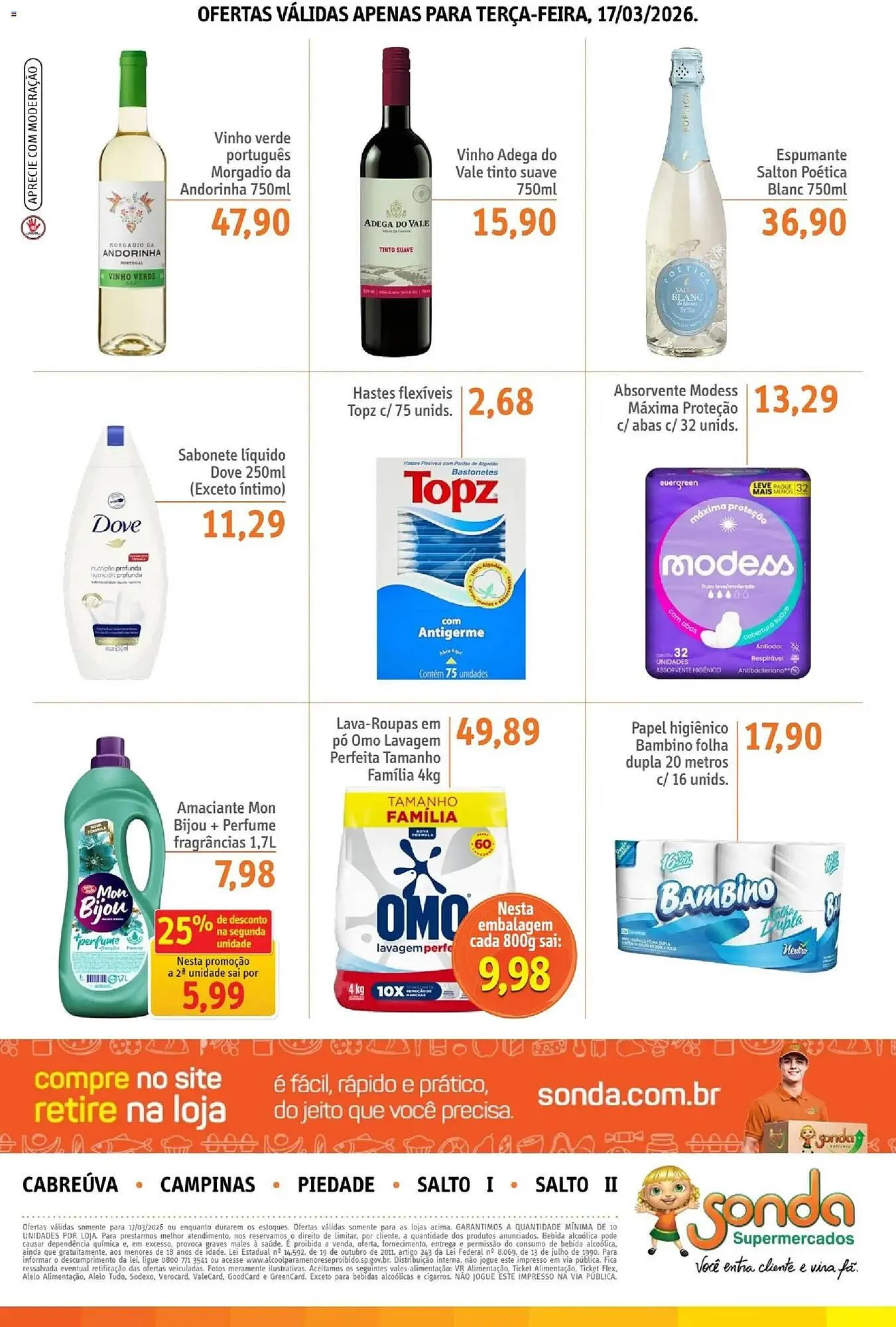 Encarte de Folheto Sonda 17 de março até 18 de março 2026 - Pagina 4
