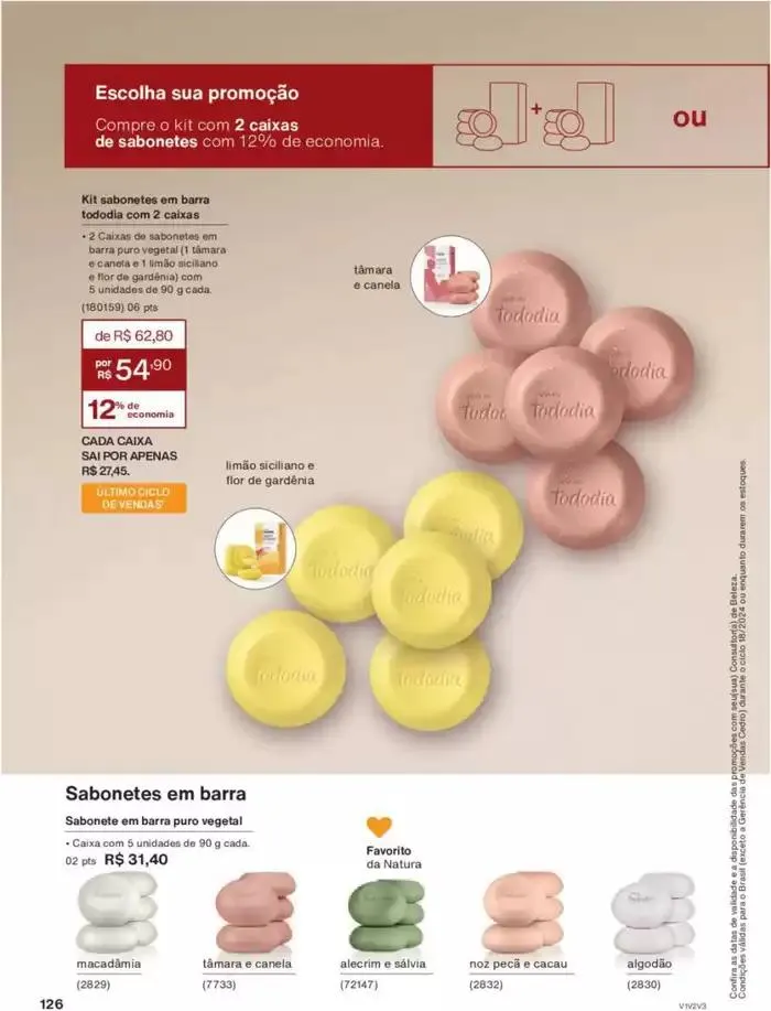 Encarte de Revista Natura Ciclo 18 11 de novembro até 31 de dezembro 2024 - Pagina 30