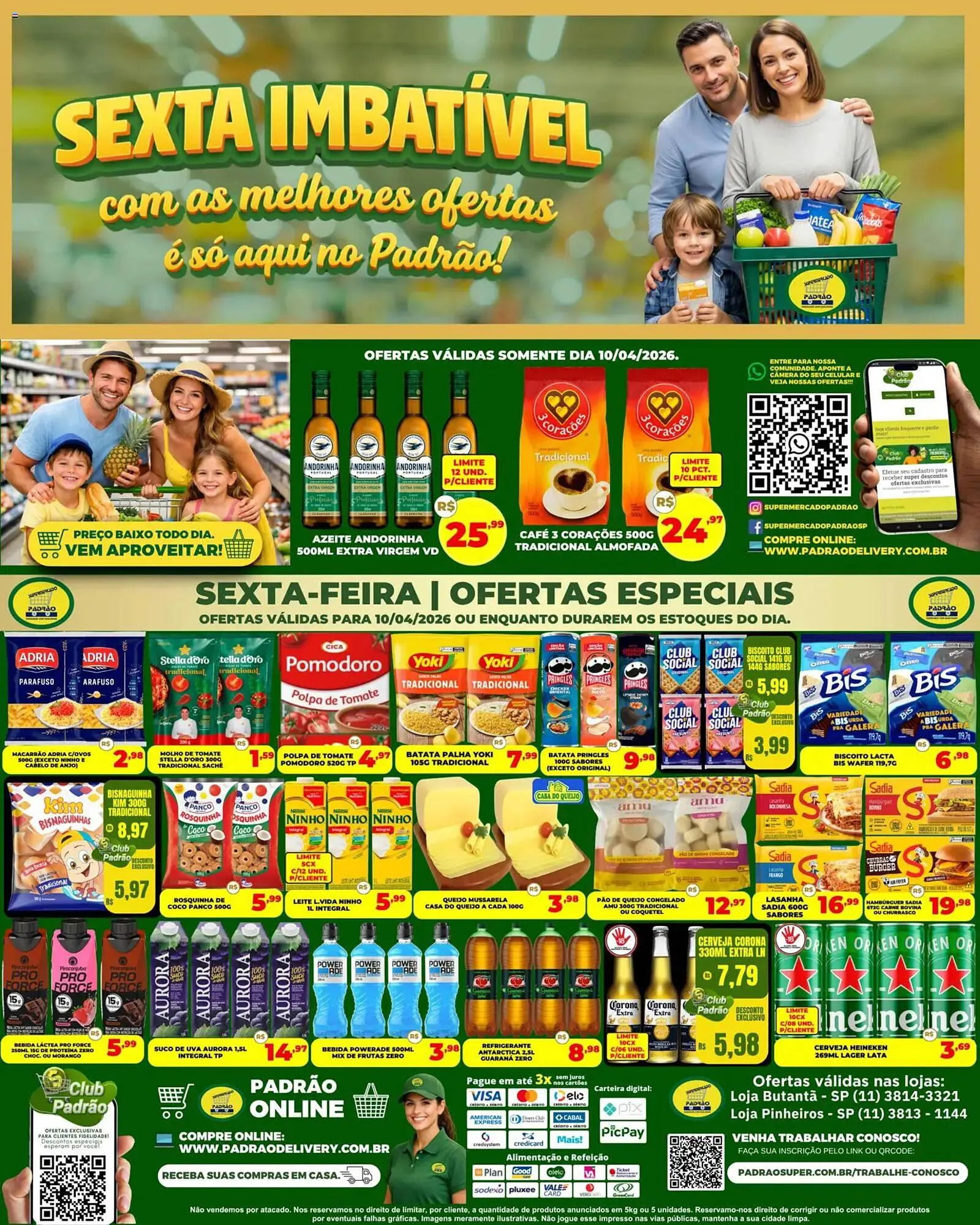 Encarte de Folheto Supermercado Padrão 10 de abril até 10 de abril 2026 - Pagina 1