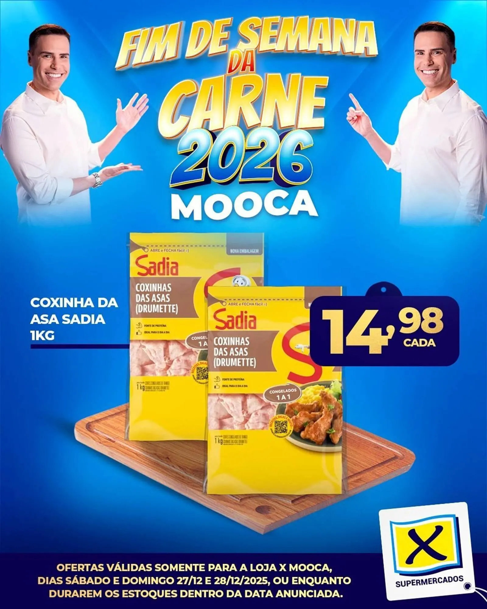 Encarte de Folheto X Supermercados 27 de dezembro até 28 de dezembro 2025 - Pagina 3