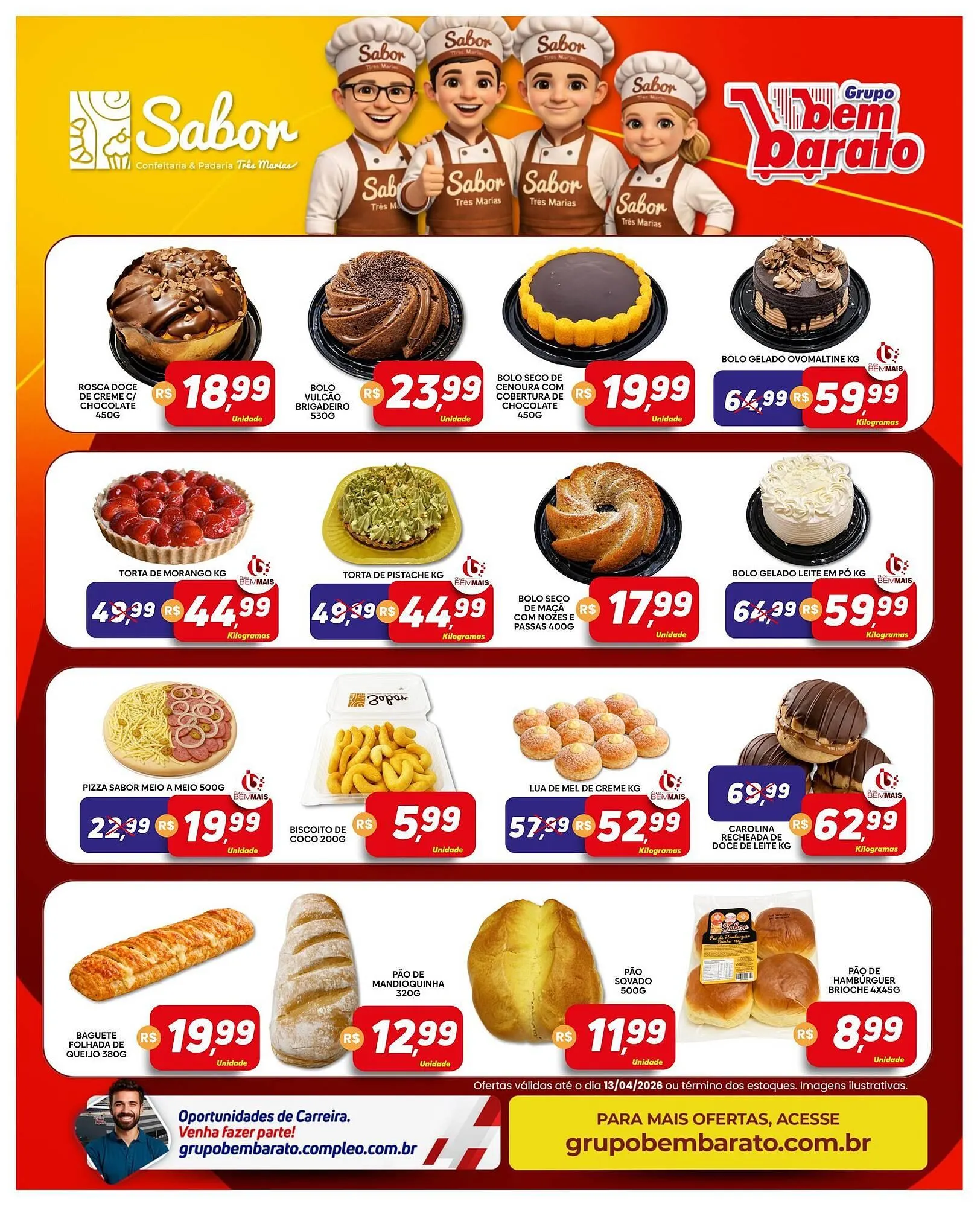 Encarte de Catálogo Supermercado Bem Barato 7 de abril até 13 de abril 2026 - Pagina 4