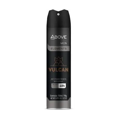 Desodorante Aerosol Above Men Elements Vulcan 150ml