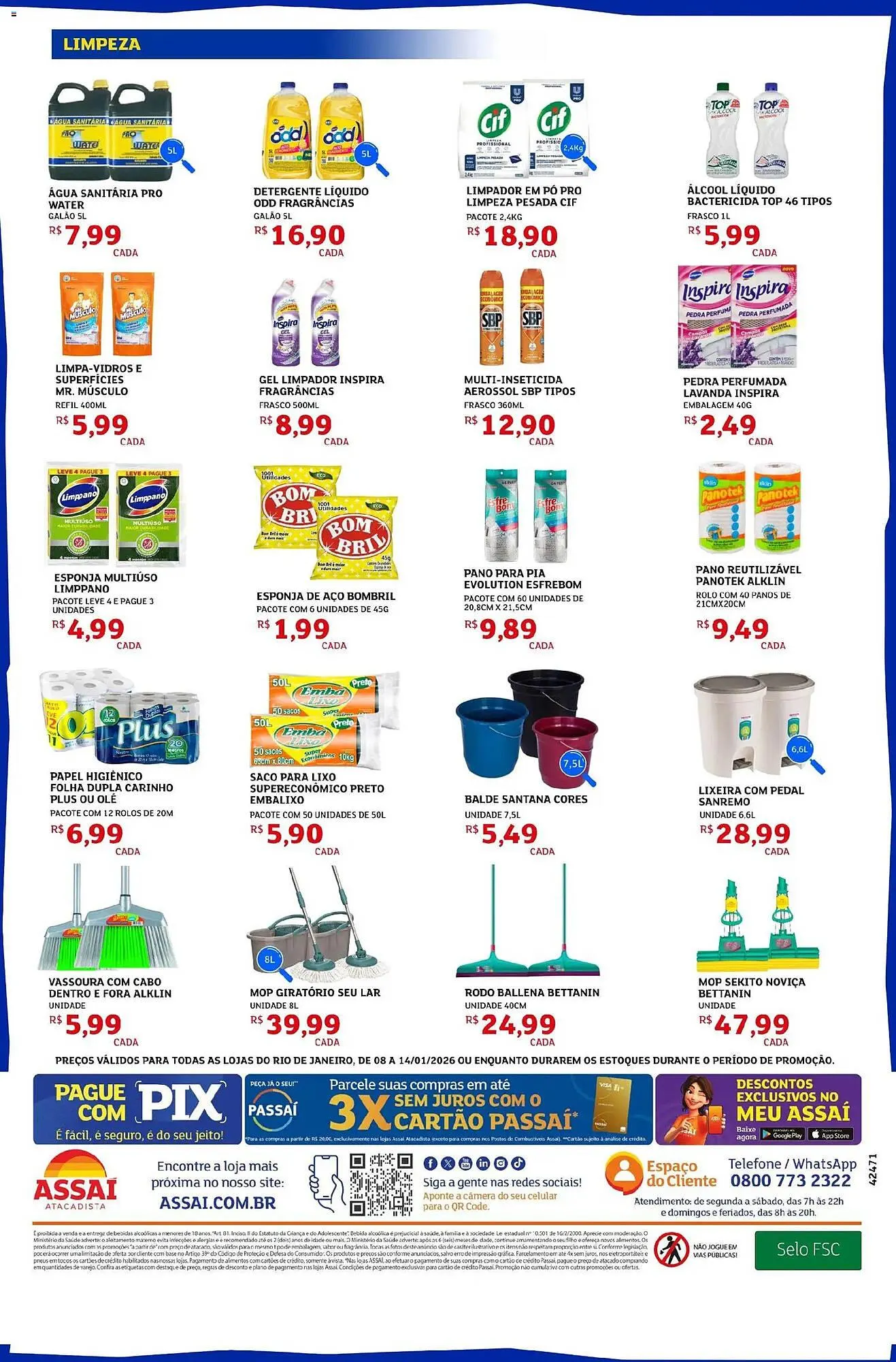 Encarte de Encarte Assaí Atacadista 8 de janeiro até 14 de janeiro 2026 - Pagina 4