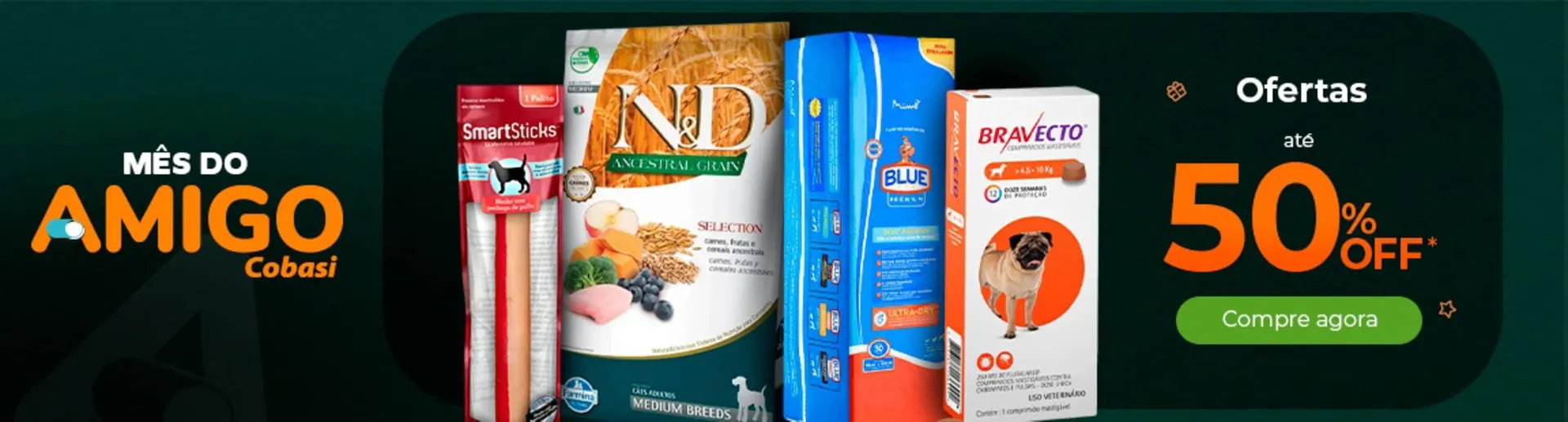 Encarte de Catálogo Cobasi 22 de julho até 5 de agosto 2025 - Pagina 1