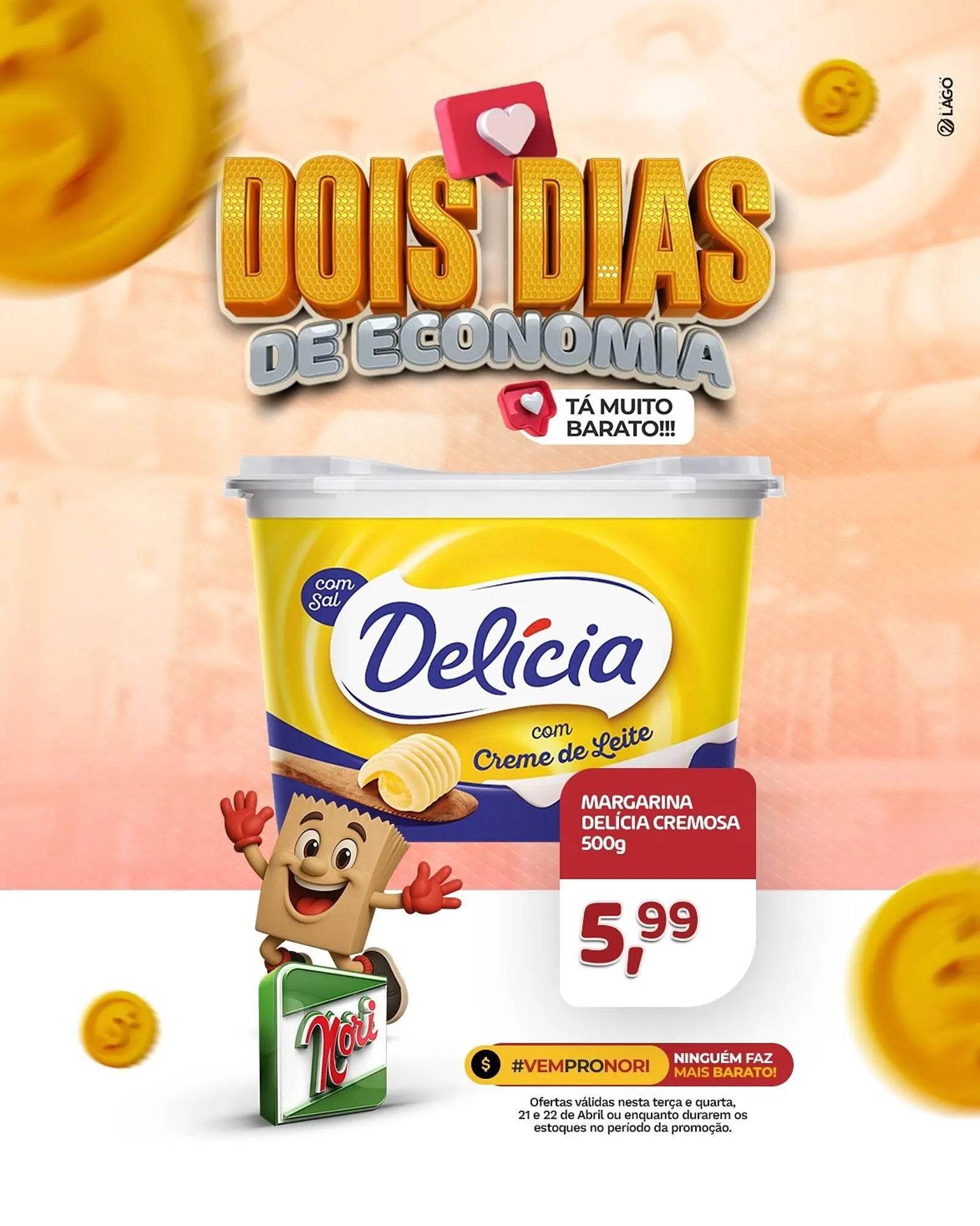 Encarte de Catálogo Supermercados Nori 21 de abril até 22 de abril 2026 - Pagina 4