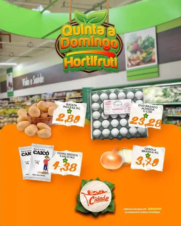 Promoções especiais em andamento - 1