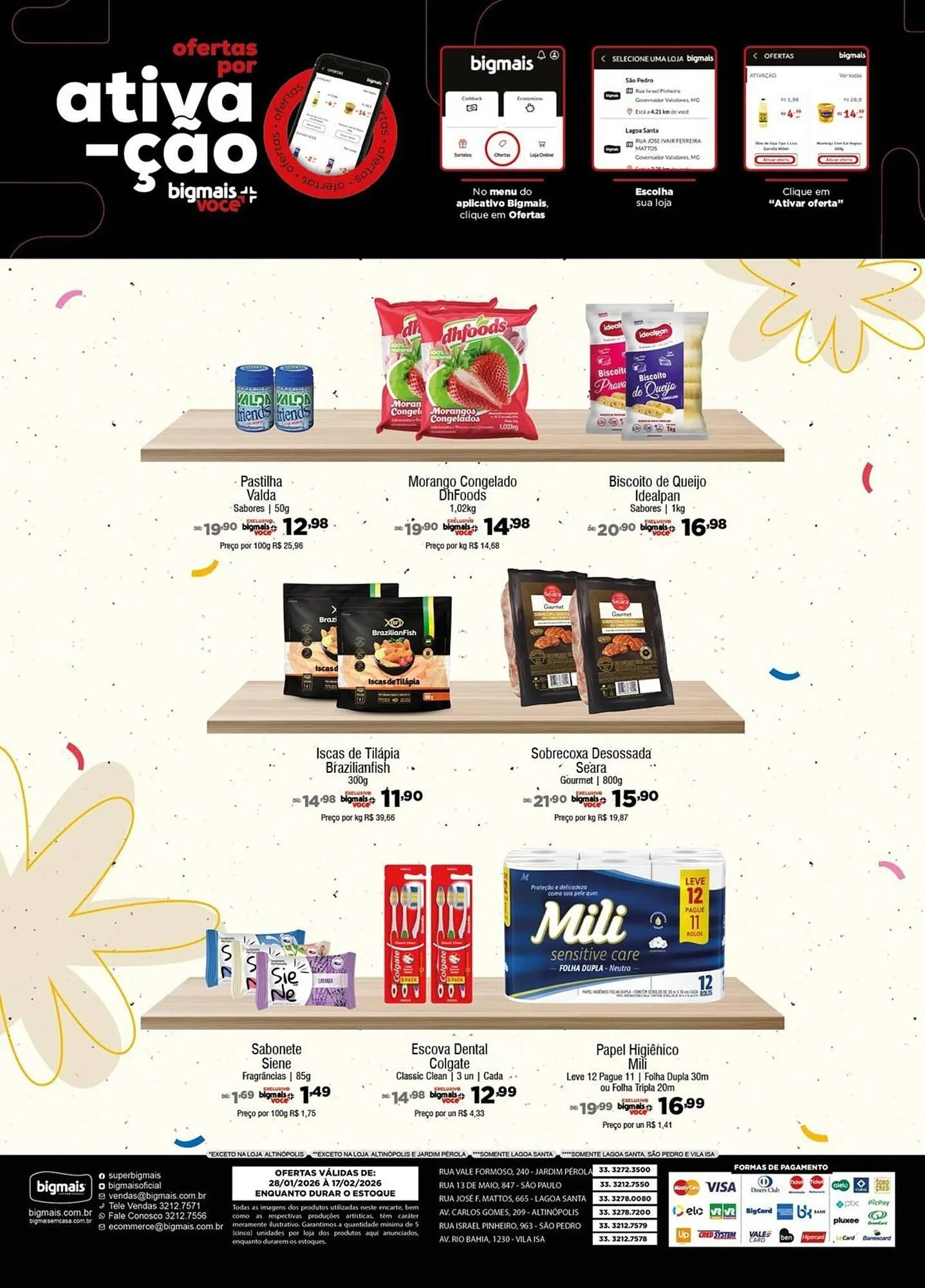 Encarte de Catálogo Big Mais Supermercados 28 de janeiro até 17 de fevereiro 2026 - Pagina 20