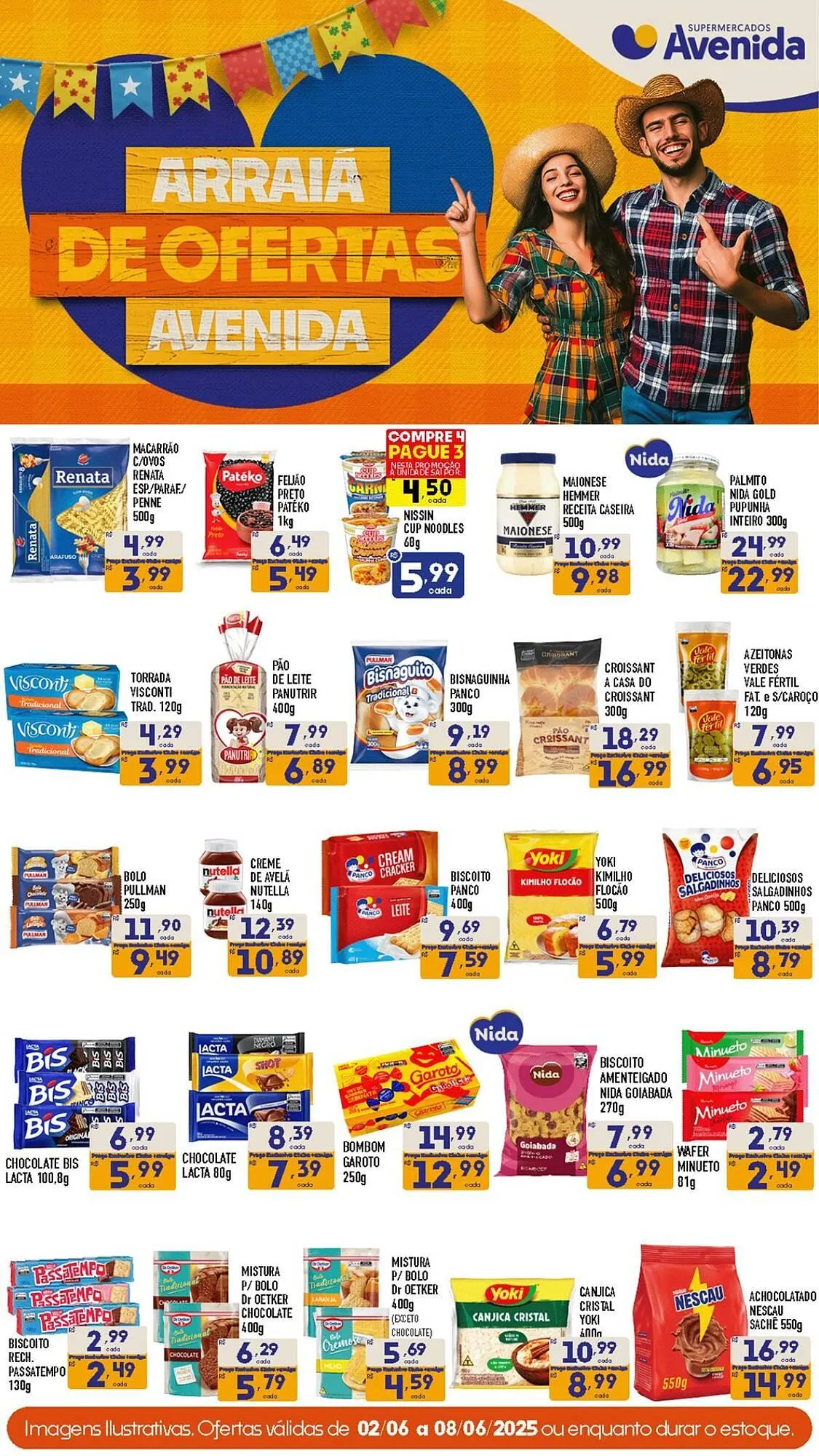 Encarte de Catálogo Supermercados Avenida 2 de junho até 8 de junho 2025 - Pagina 2