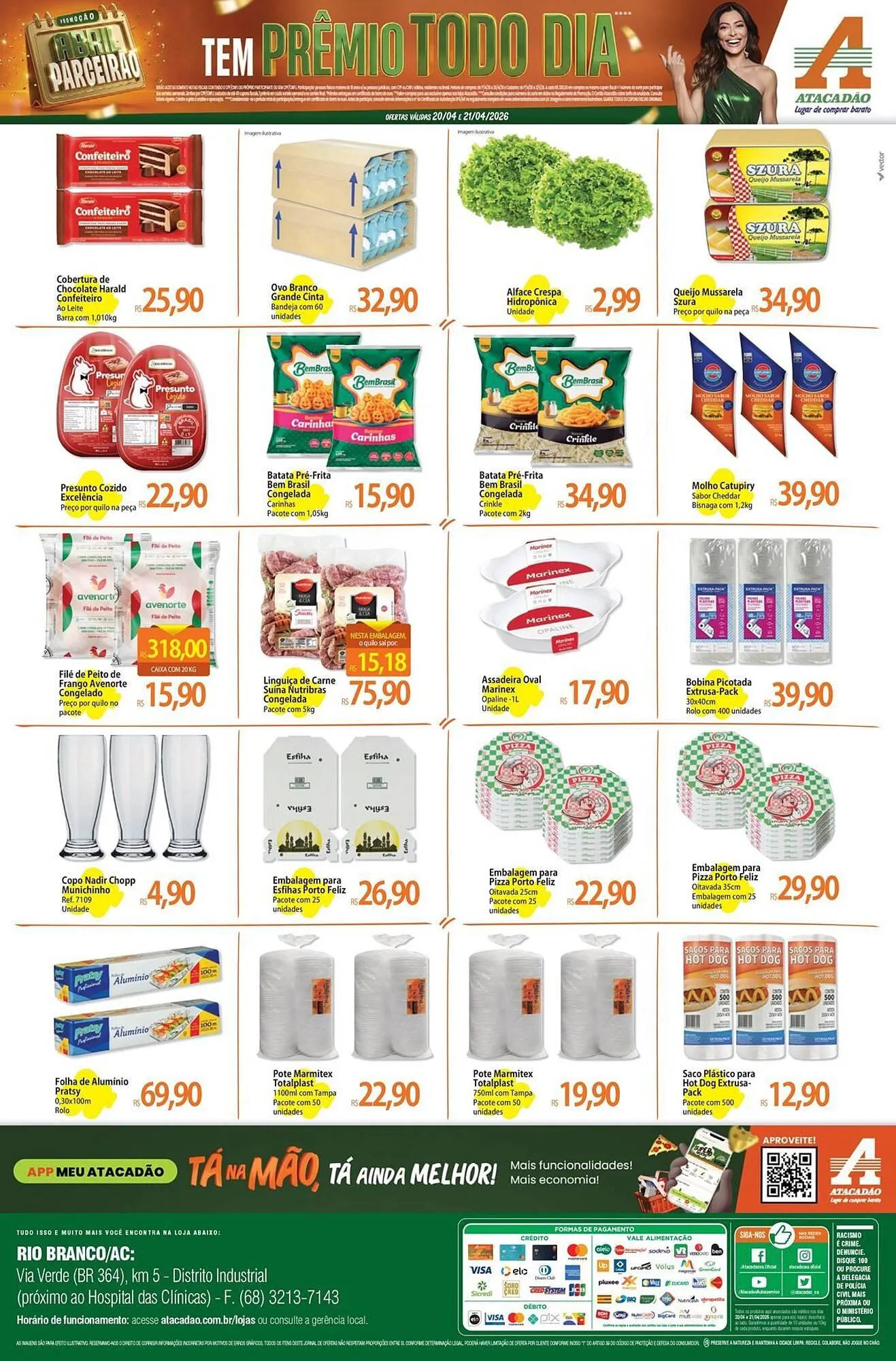 Encarte de Folheto Atacadão 20 de abril até 21 de abril 2026 - Pagina 2