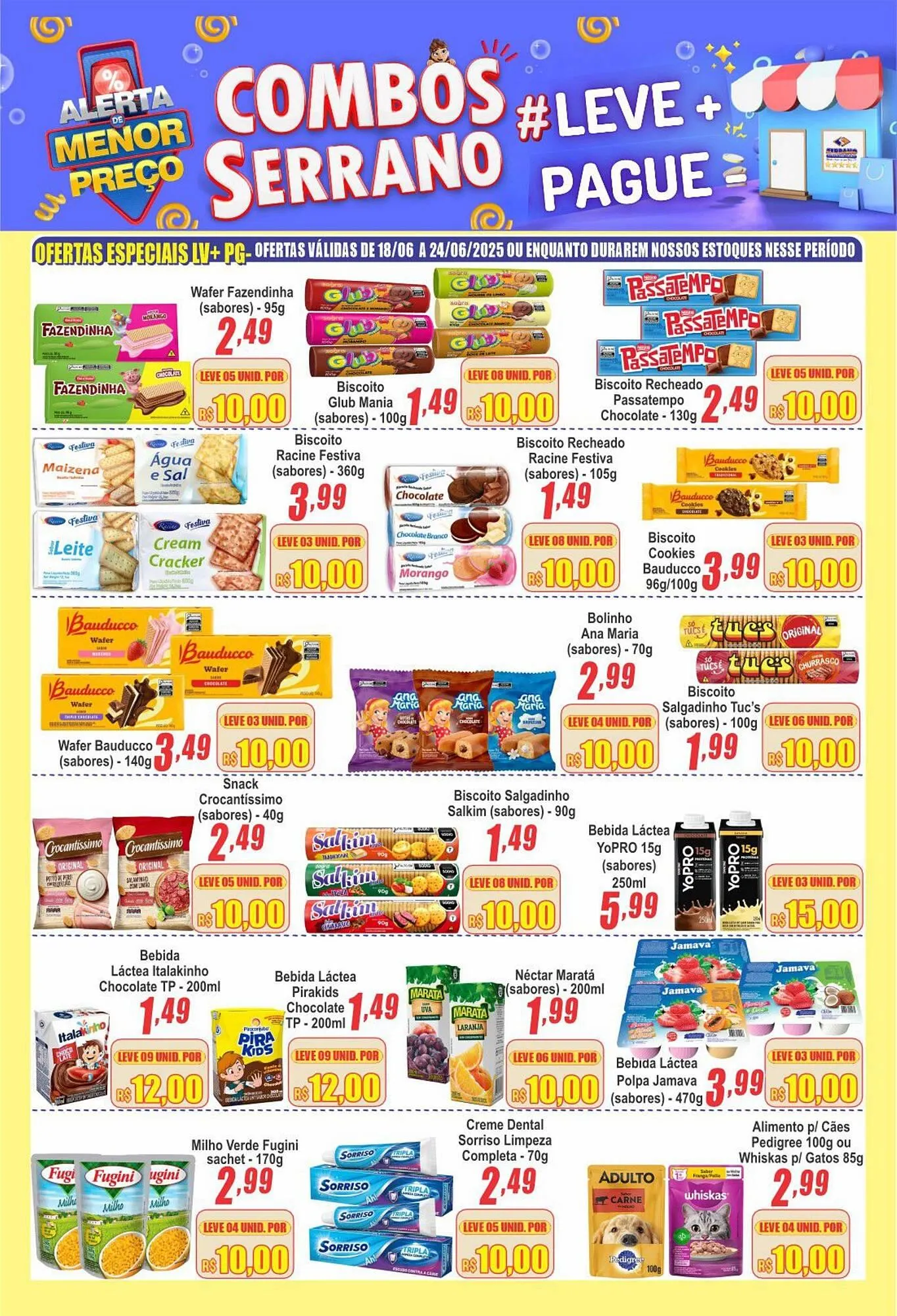 Encarte de Catálogo Serrano Supermercado 20 de junho até 24 de junho 2025 - Pagina 6