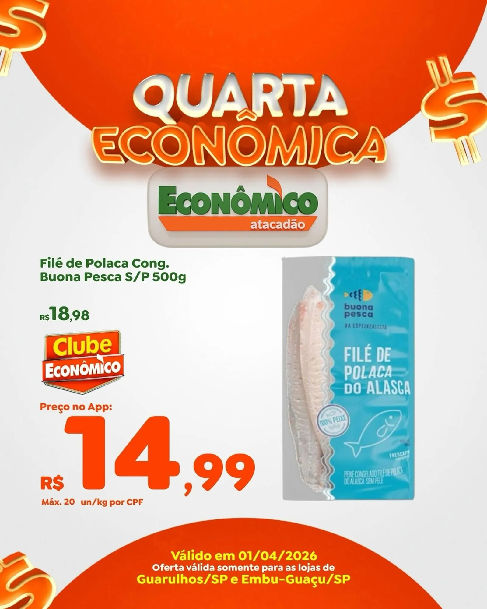 Encarte de Catálogo Econômico Atacadão 1 de abril até 1 de abril 2026 - Pagina 2