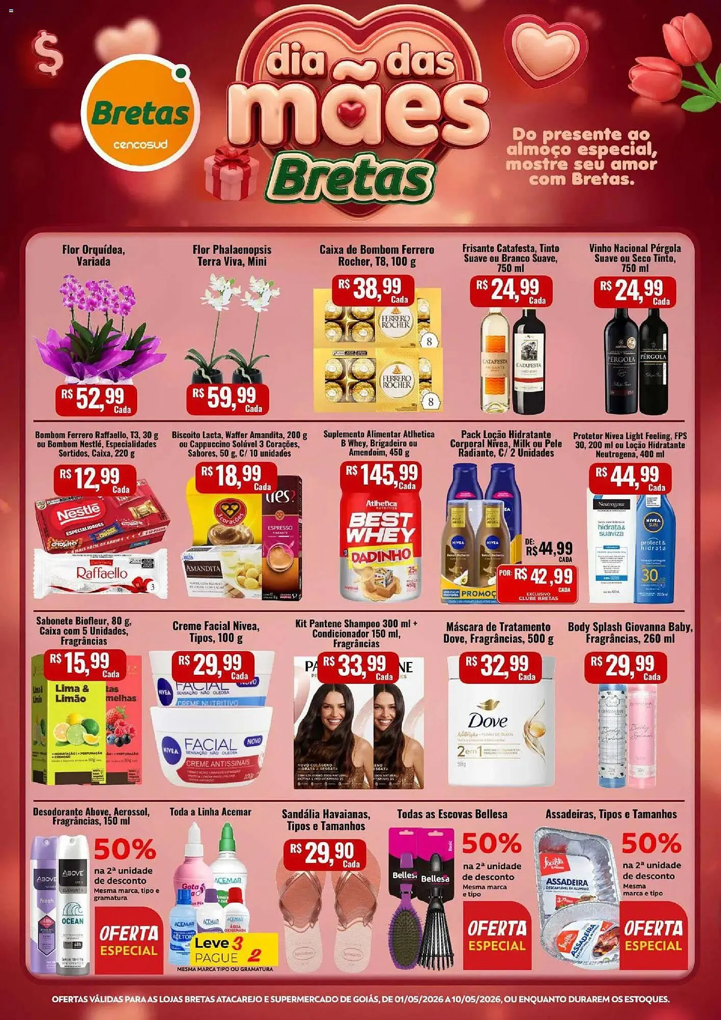 Encarte de Catálogo Supermercados Bretas 1 de maio até 10 de maio 2026 - Pagina 1
