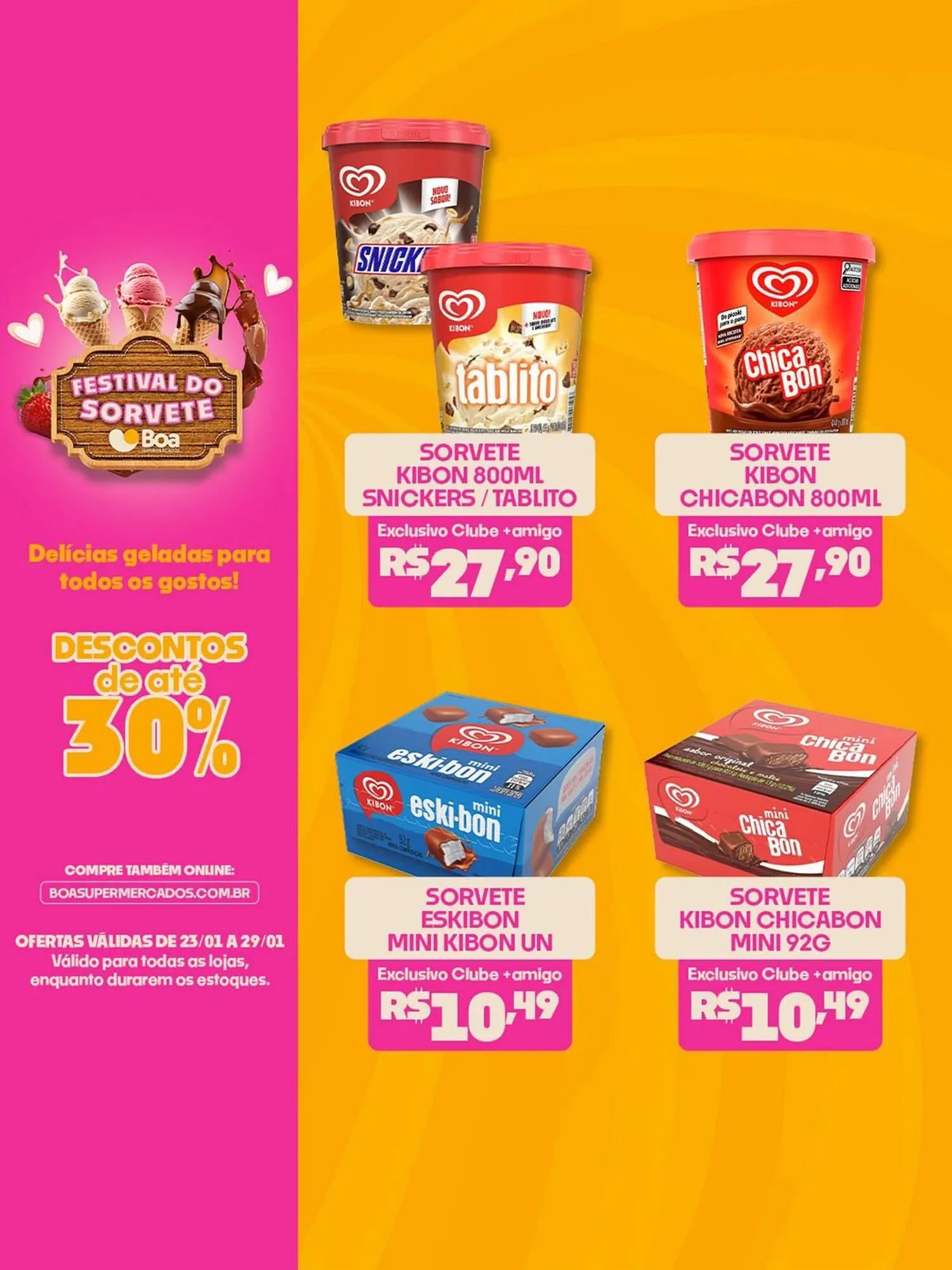 Encarte de Tabloide Boa Supermercados 23 de janeiro até 29 de janeiro 2026 - Pagina 5