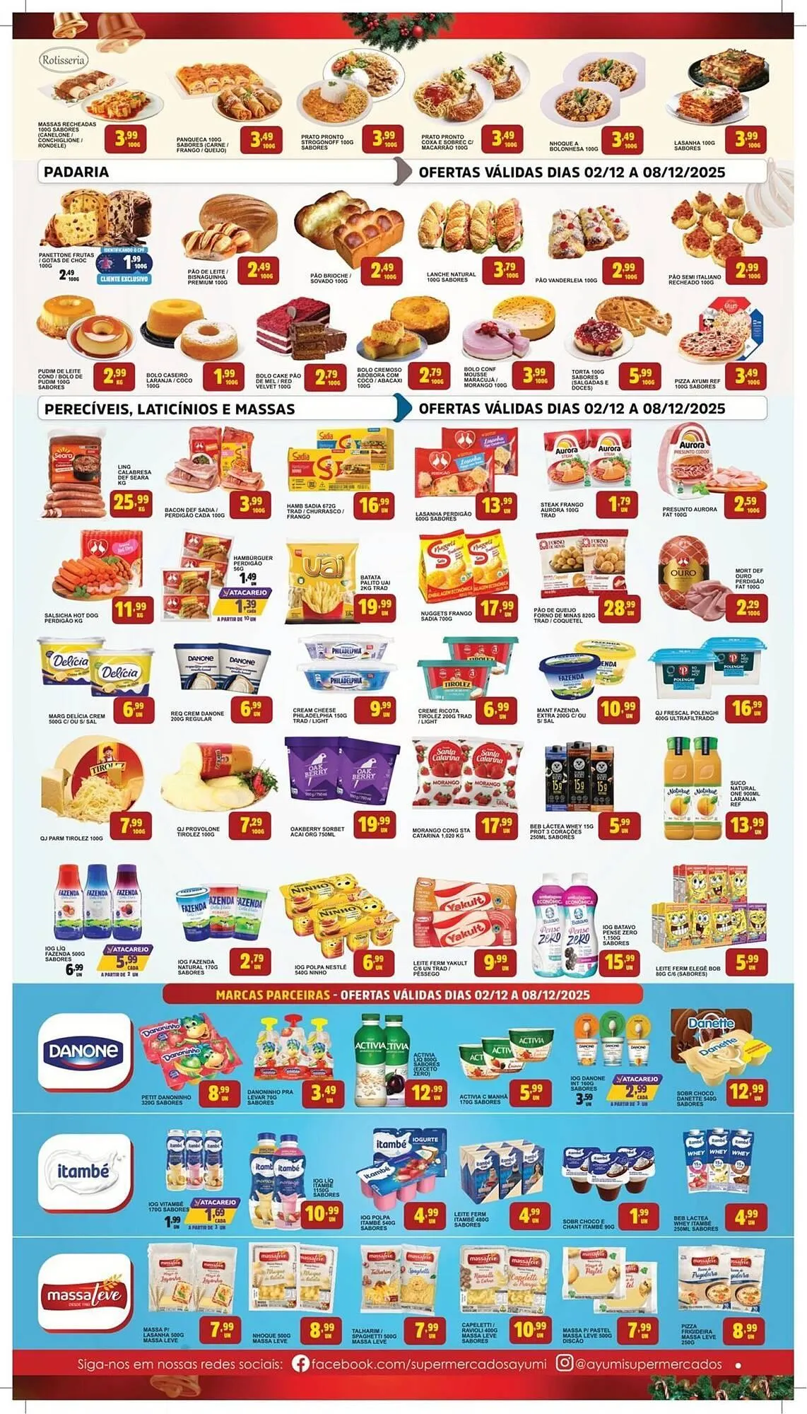Encarte de Folheto Ayumi Supermercados 2 de dezembro até 8 de dezembro 2025 - Pagina 2