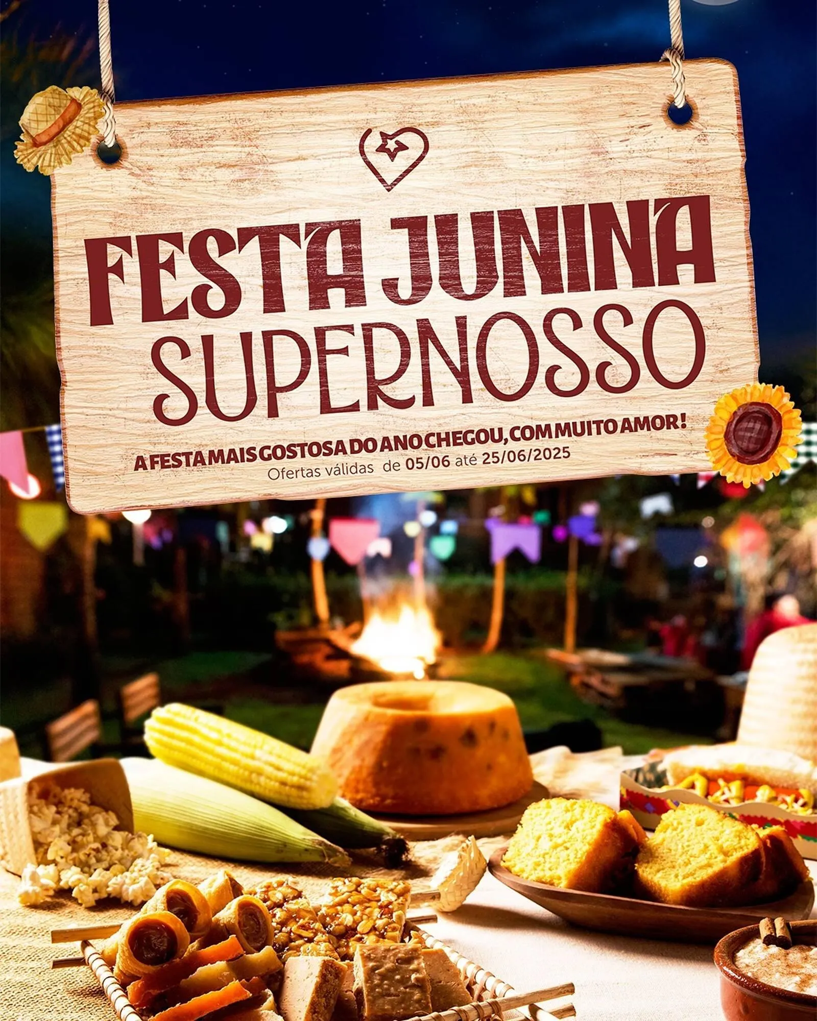 Encarte de Catálogo Super Nosso 5 de junho até 25 de junho 2025 - Pagina 1