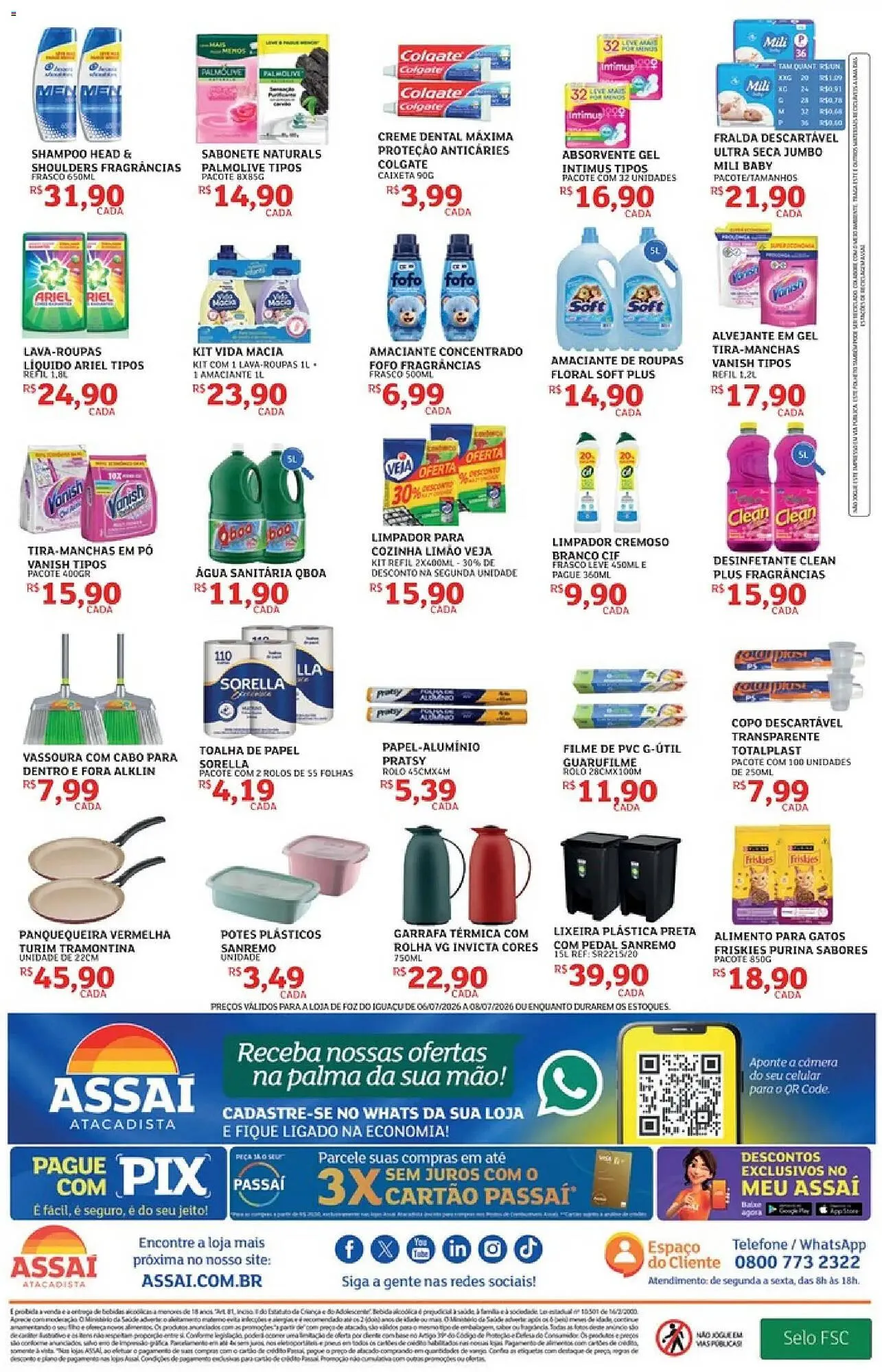Encarte de Encarte Assaí Atacadista 6 de julho até 8 de julho 2026 - Pagina 4