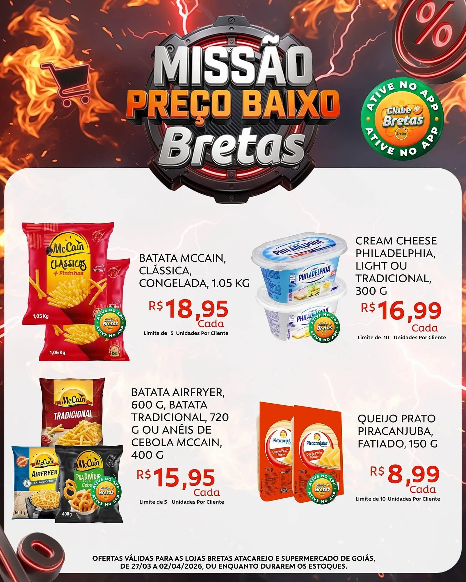 Encarte de Catálogo Supermercados Bretas 27 de março até 2 de abril 2026 - Pagina 2