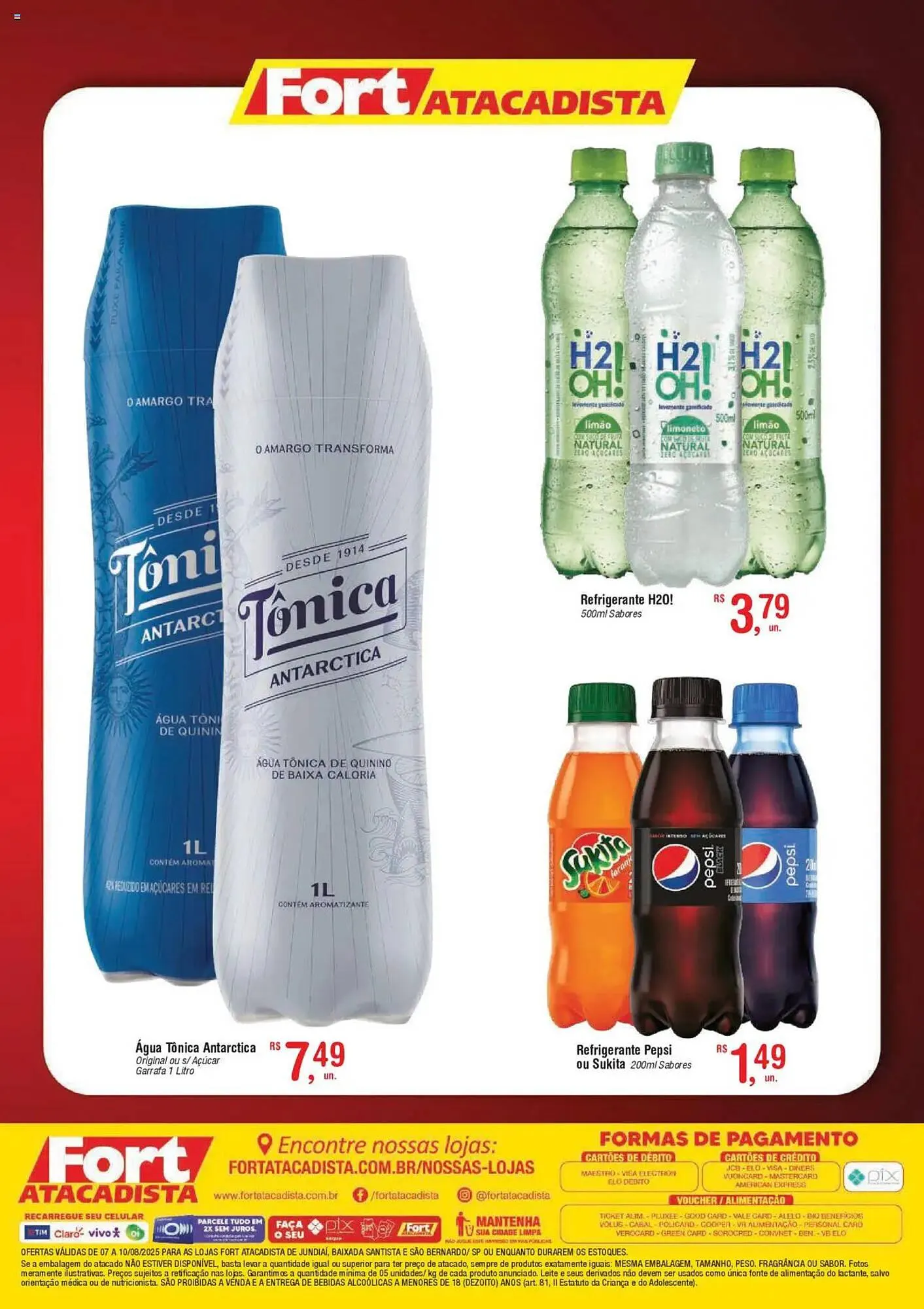 Encarte de Catálogo Fort Atacadista 7 de agosto até 10 de agosto 2025 - Pagina 2