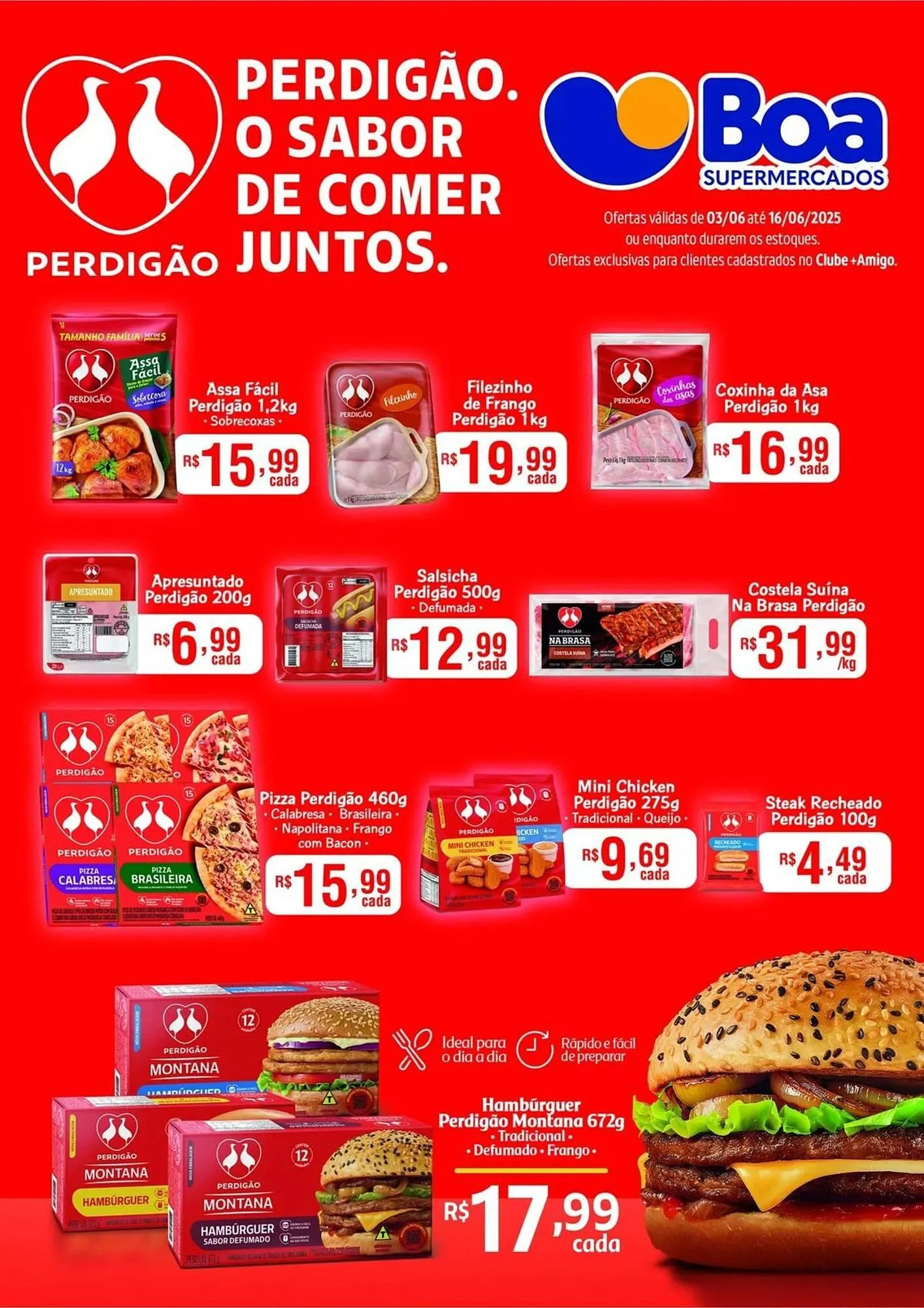 Encarte de Catálogo Boa Supermercados 6 de junho até 16 de junho 2025 - Pagina 1