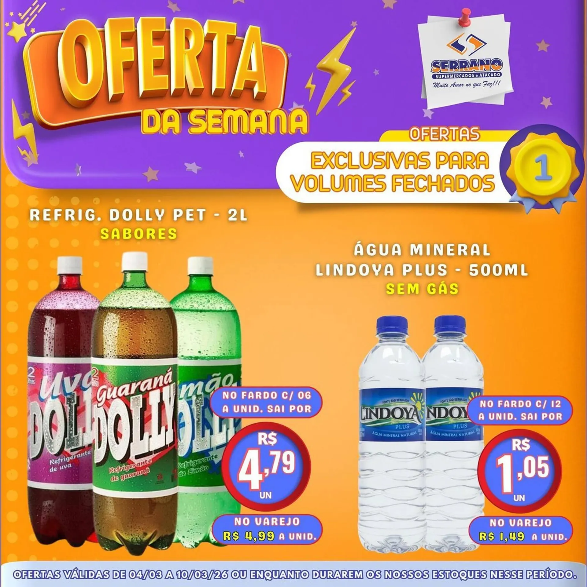 Encarte de Catálogo Serrano Supermercado 4 de março até 10 de março 2026 - Pagina 7