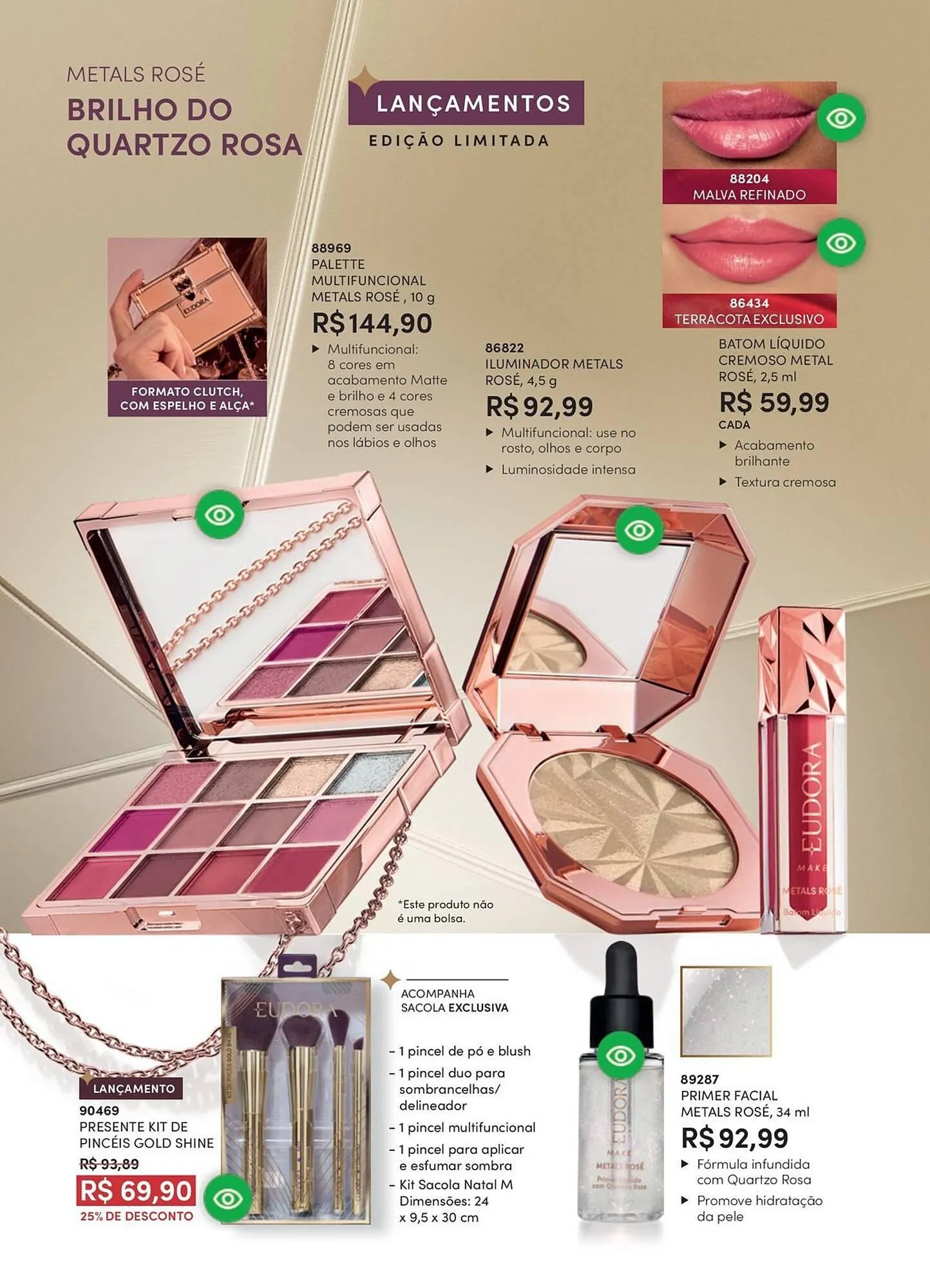 Encarte de Catálogo Eudora 27 de novembro até 27 de dezembro 2025 - Pagina 82