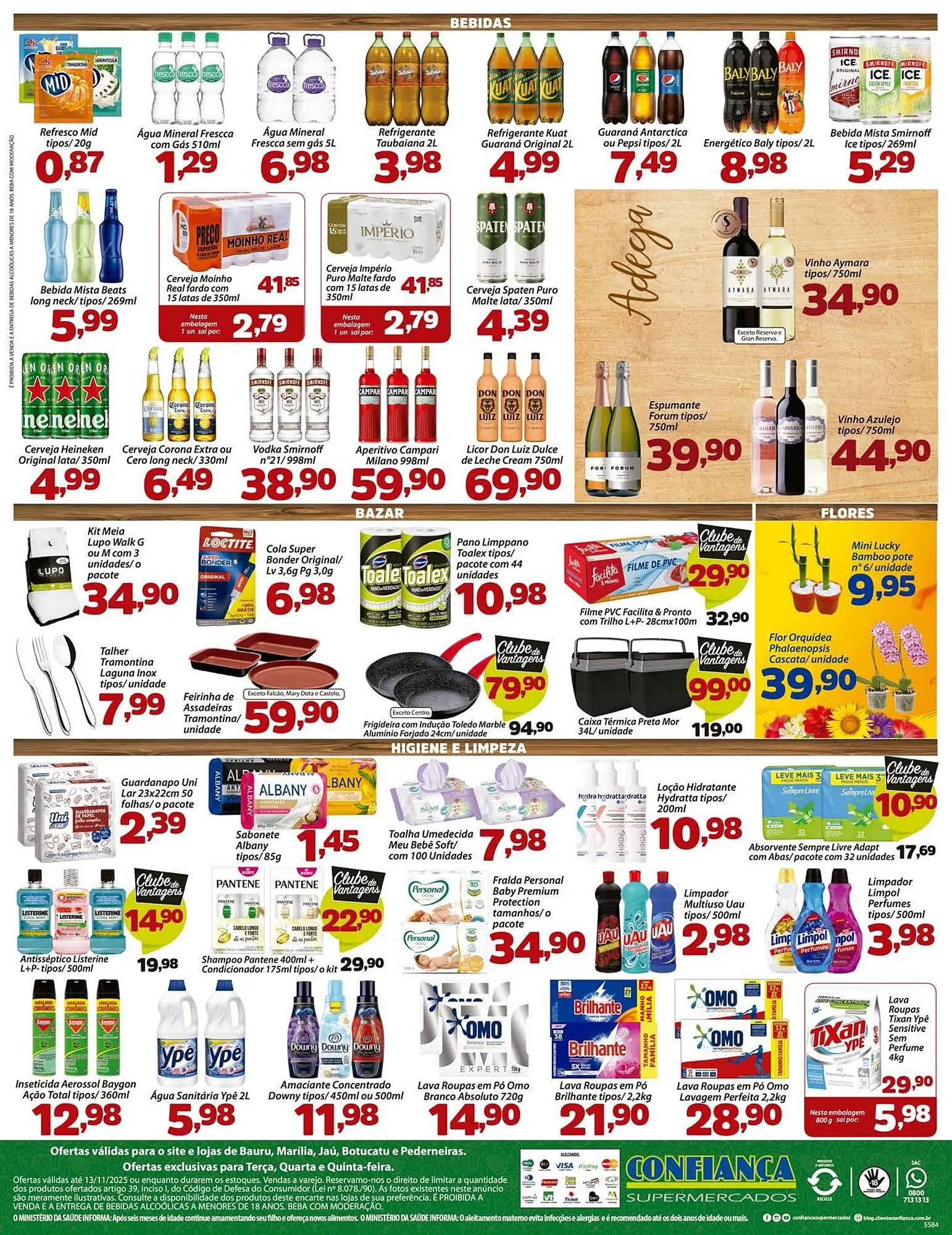 Encarte de Catálogo Confiança Supermercados 11 de novembro até 13 de novembro 2025 - Pagina 4