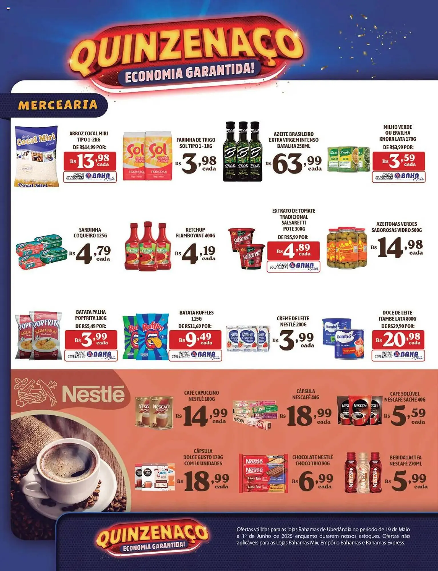 Encarte de Catálogo Bahamas Supermercados 19 de maio até 2 de junho 2025 - Pagina 2