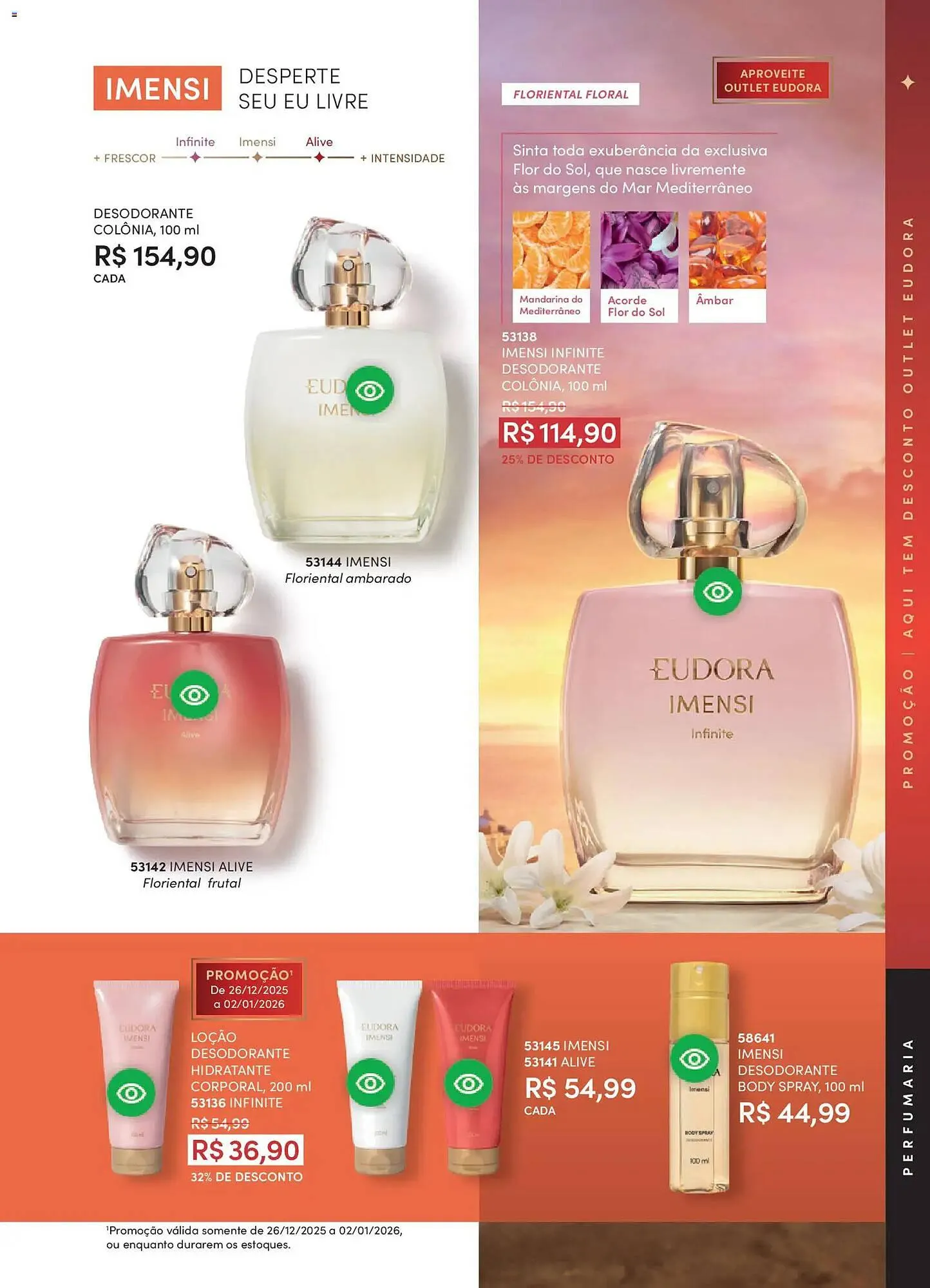 Encarte de Catálogo Eudora 17 de dezembro até 9 de janeiro 2026 - Pagina 68