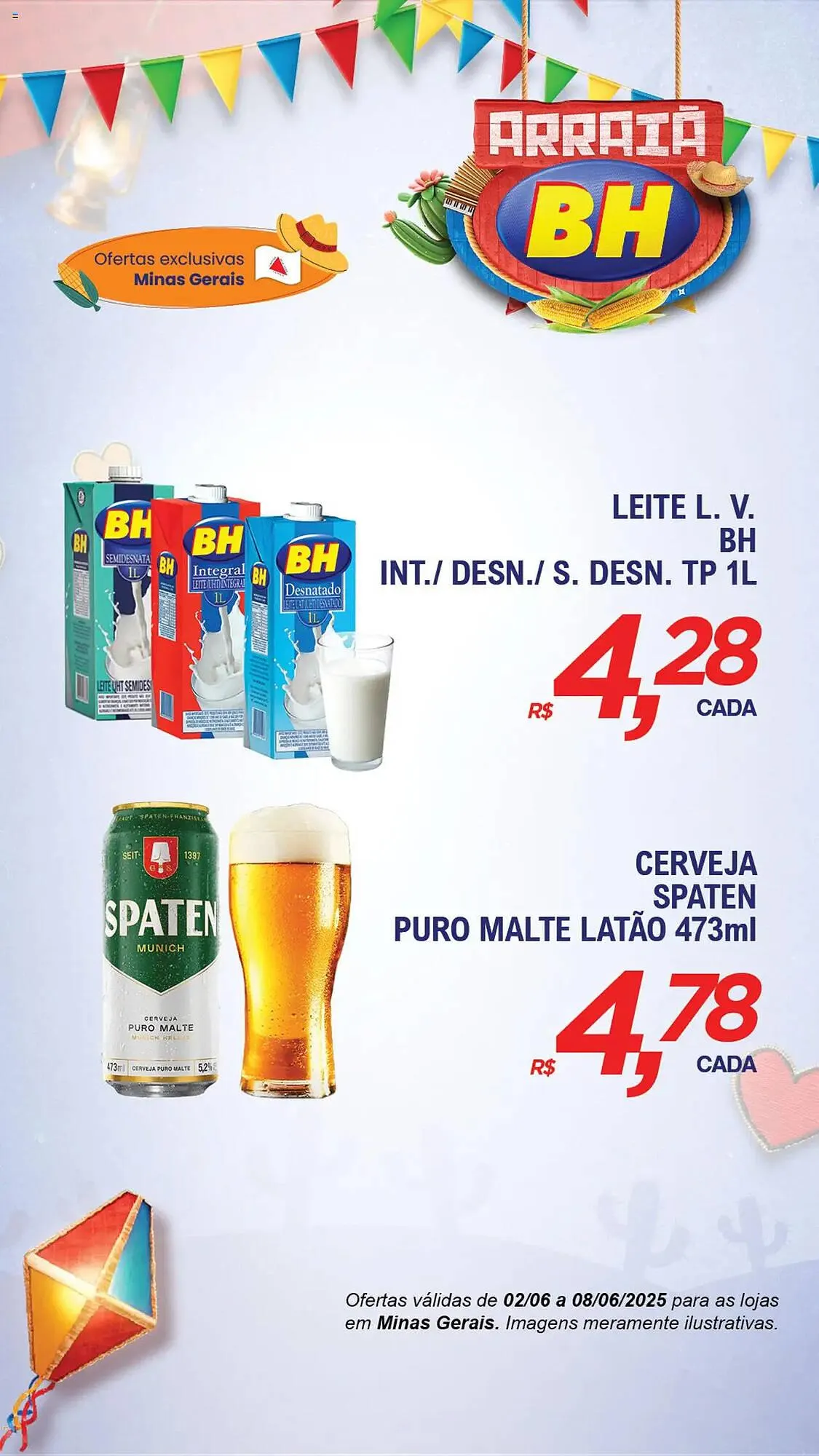 Encarte de Catálogo Supermercados BH 2 de junho até 9 de junho 2025 - Pagina 2